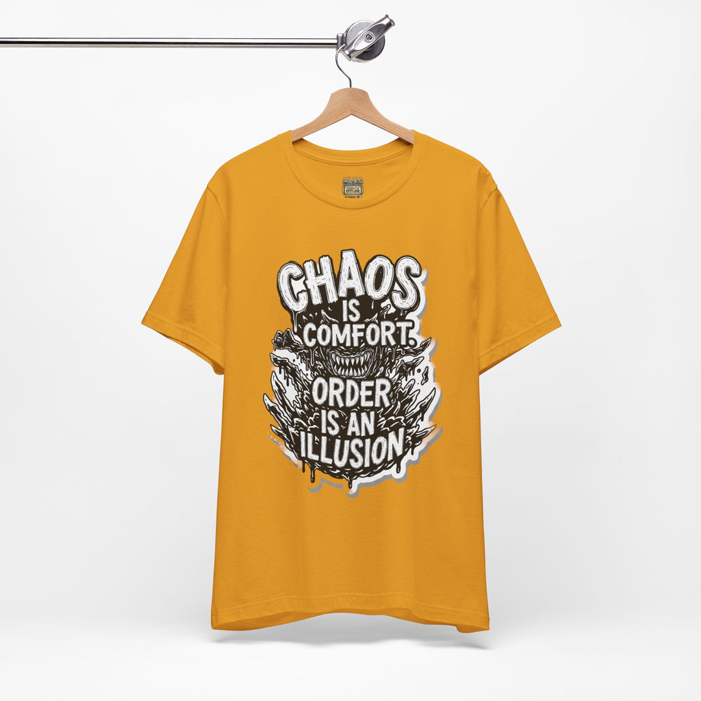 DIY apparel | Chaos Is Comfort Tee — Graphic Quote T-Shirt