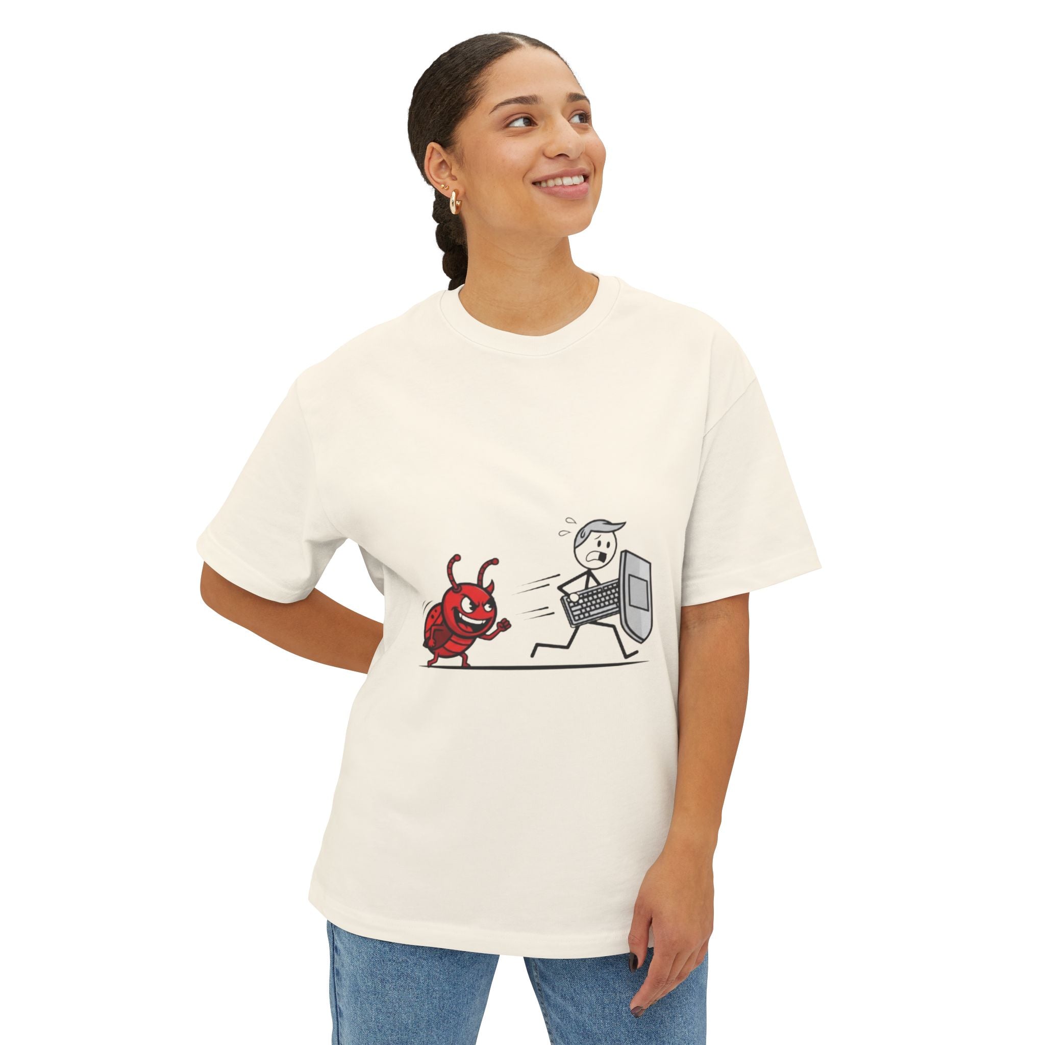 Debugger Bug Chase: Code Fixer's Essential Tee
