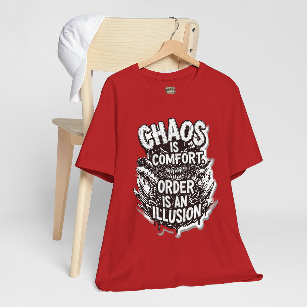 DIY apparel | Chaos Is Comfort Tee — Graphic Quote T-Shirt