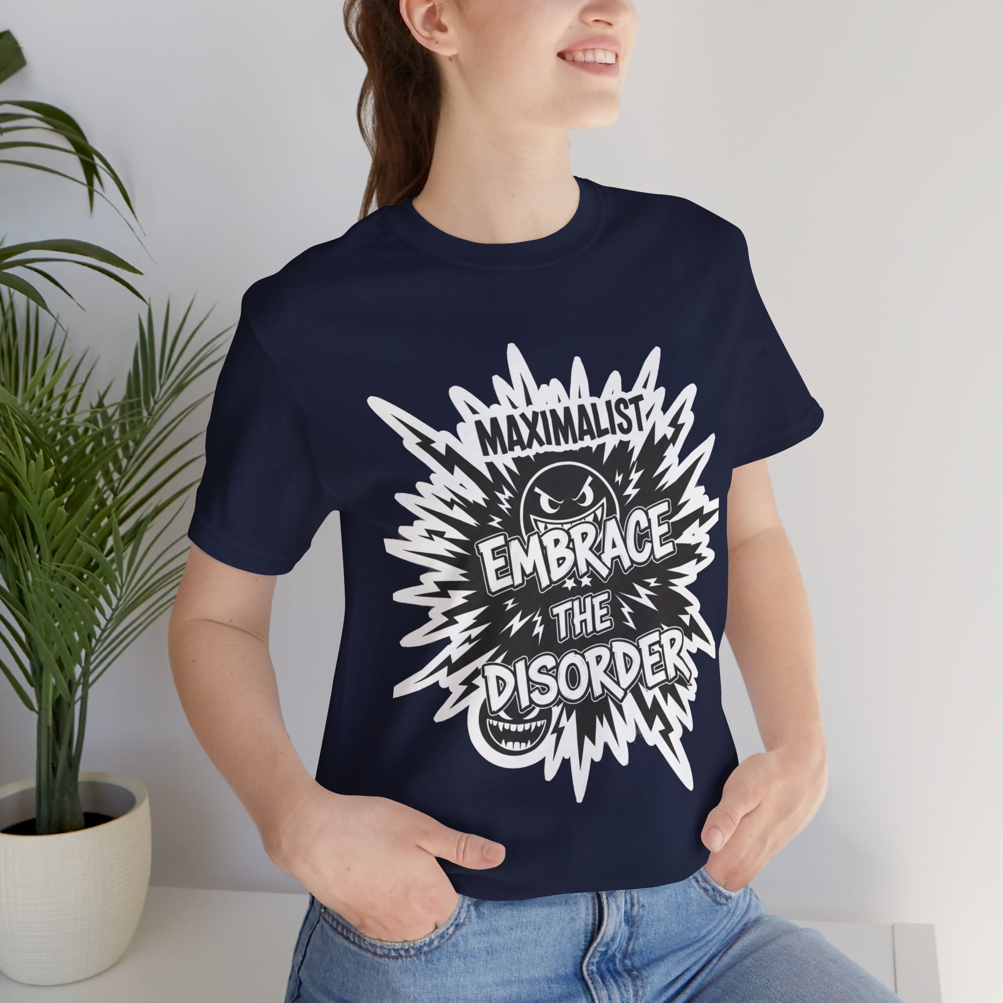 DIY Apparel | Embrace the Disorder T‑Shirt — Bold Maximalist Graphic Tee