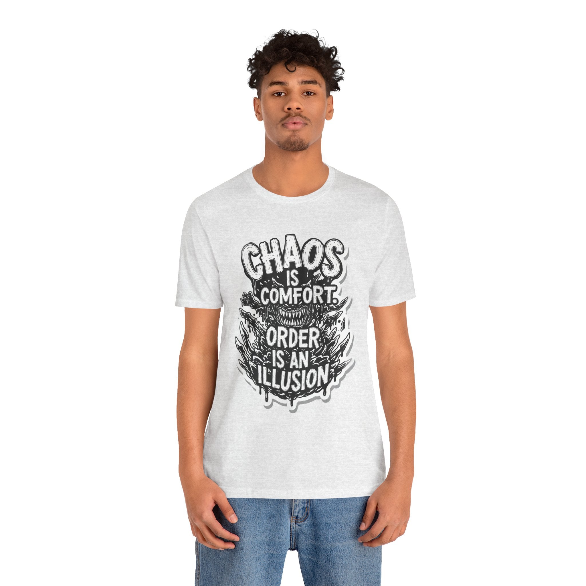 DIY apparel | Chaos Is Comfort Tee — Graphic Quote T-Shirt