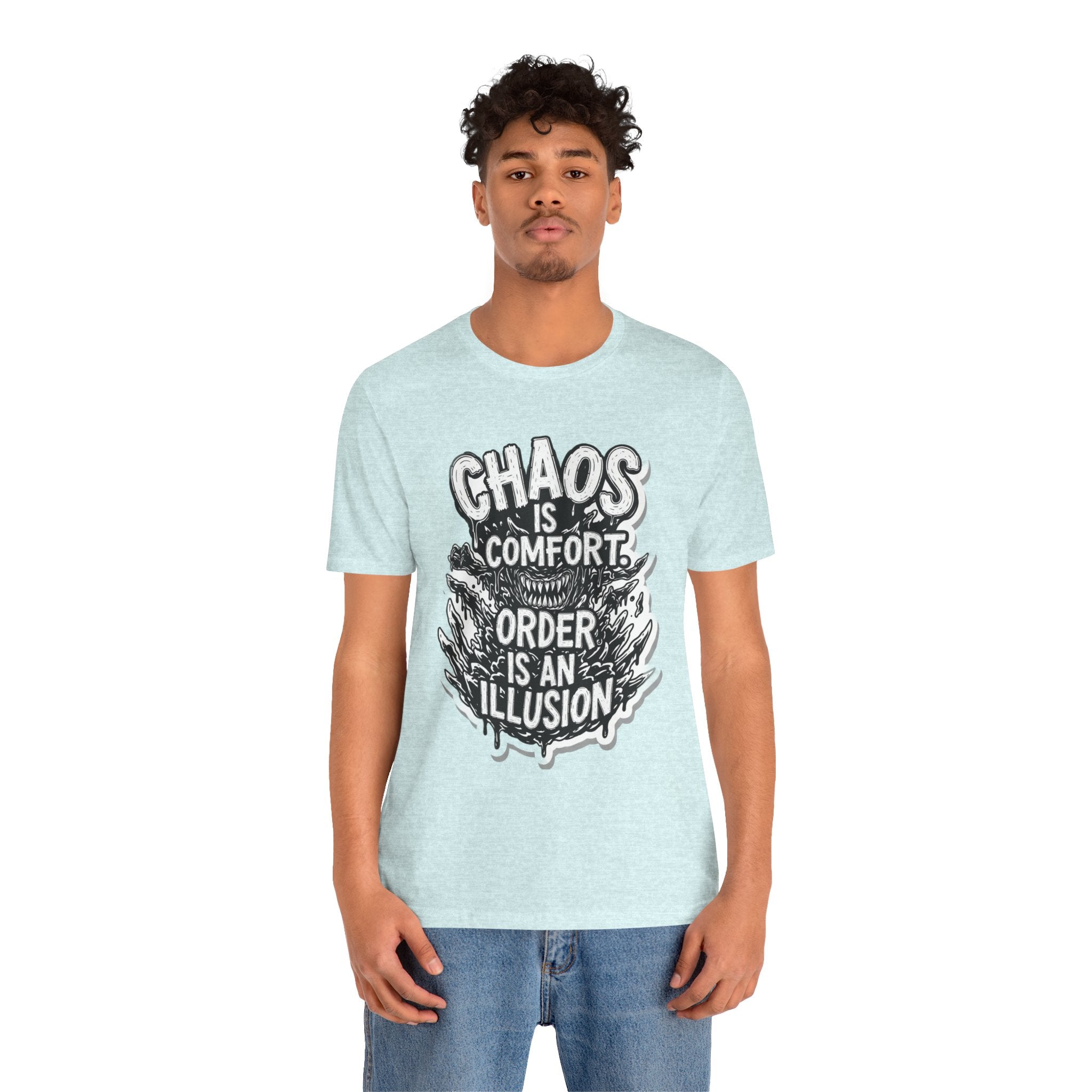 DIY apparel | Chaos Is Comfort Tee — Graphic Quote T-Shirt