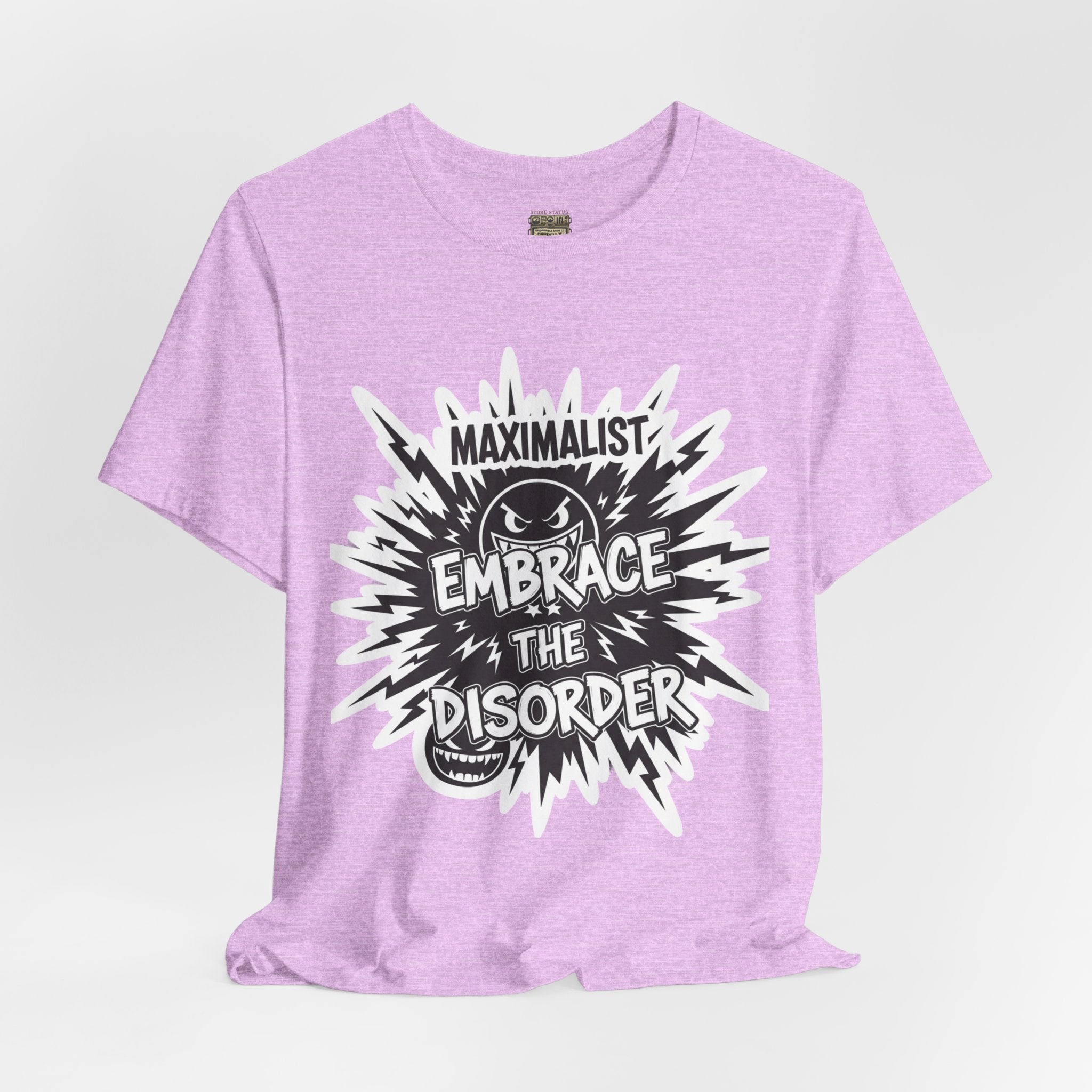 DIY Apparel | Embrace the Disorder T‑Shirt — Bold Maximalist Graphic Tee