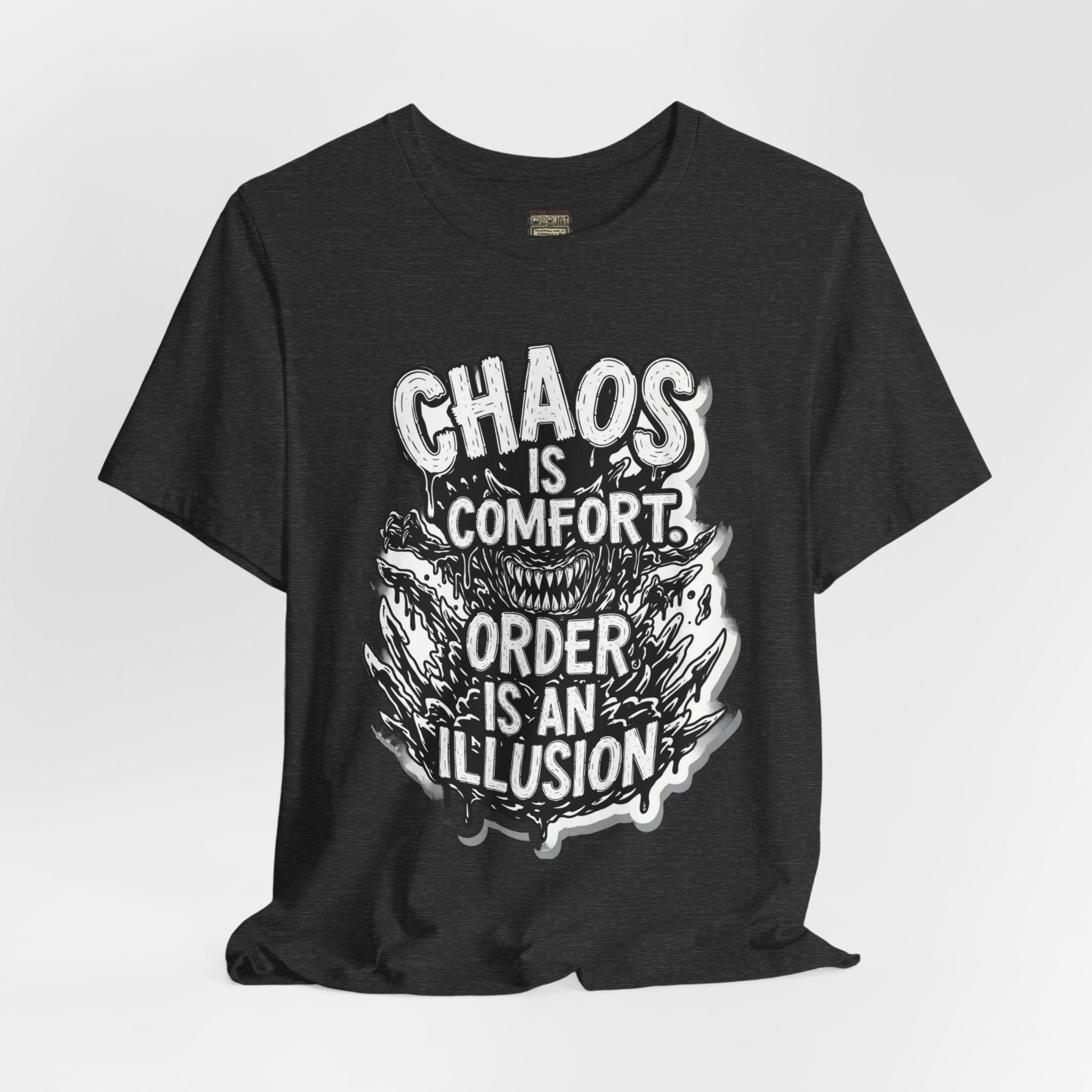 DIY apparel | Chaos Is Comfort Tee — Graphic Quote T-Shirt