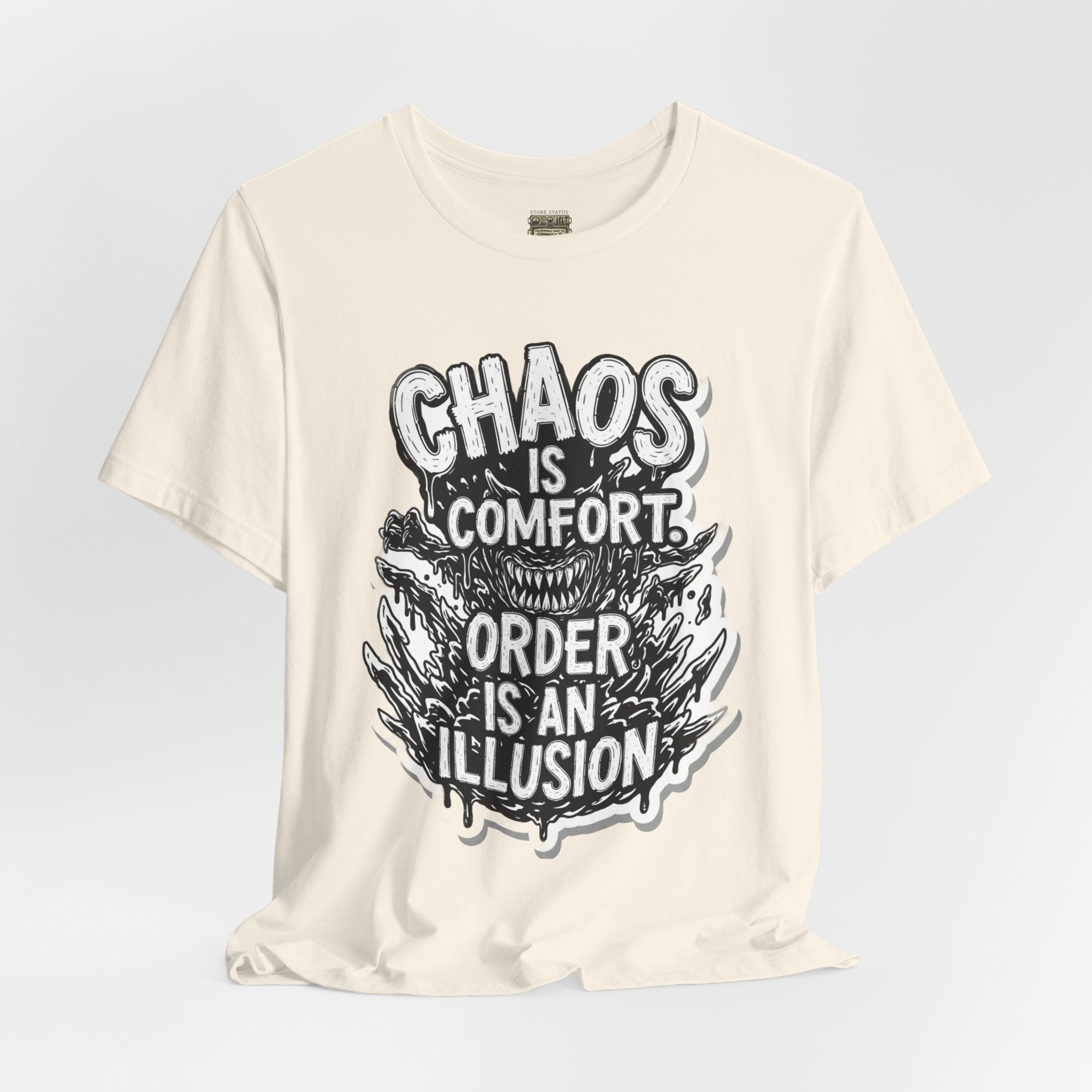 DIY apparel | Chaos Is Comfort Tee — Graphic Quote T-Shirt