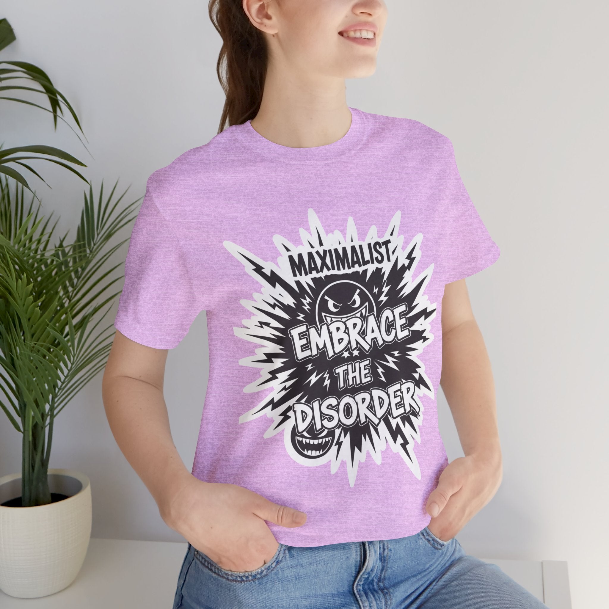 DIY Apparel | Embrace the Disorder T‑Shirt — Bold Maximalist Graphic Tee