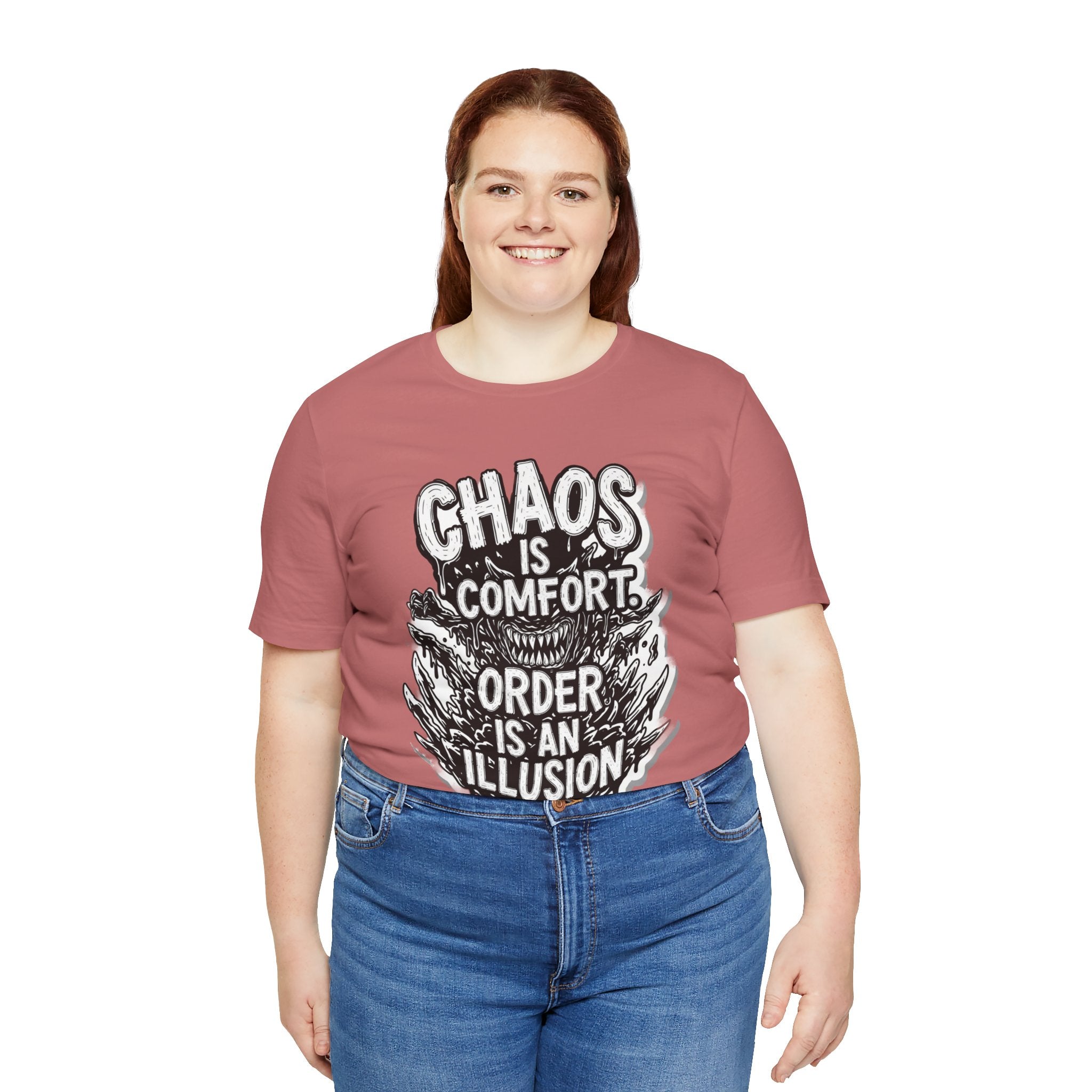 DIY apparel | Chaos Is Comfort Tee — Graphic Quote T-Shirt
