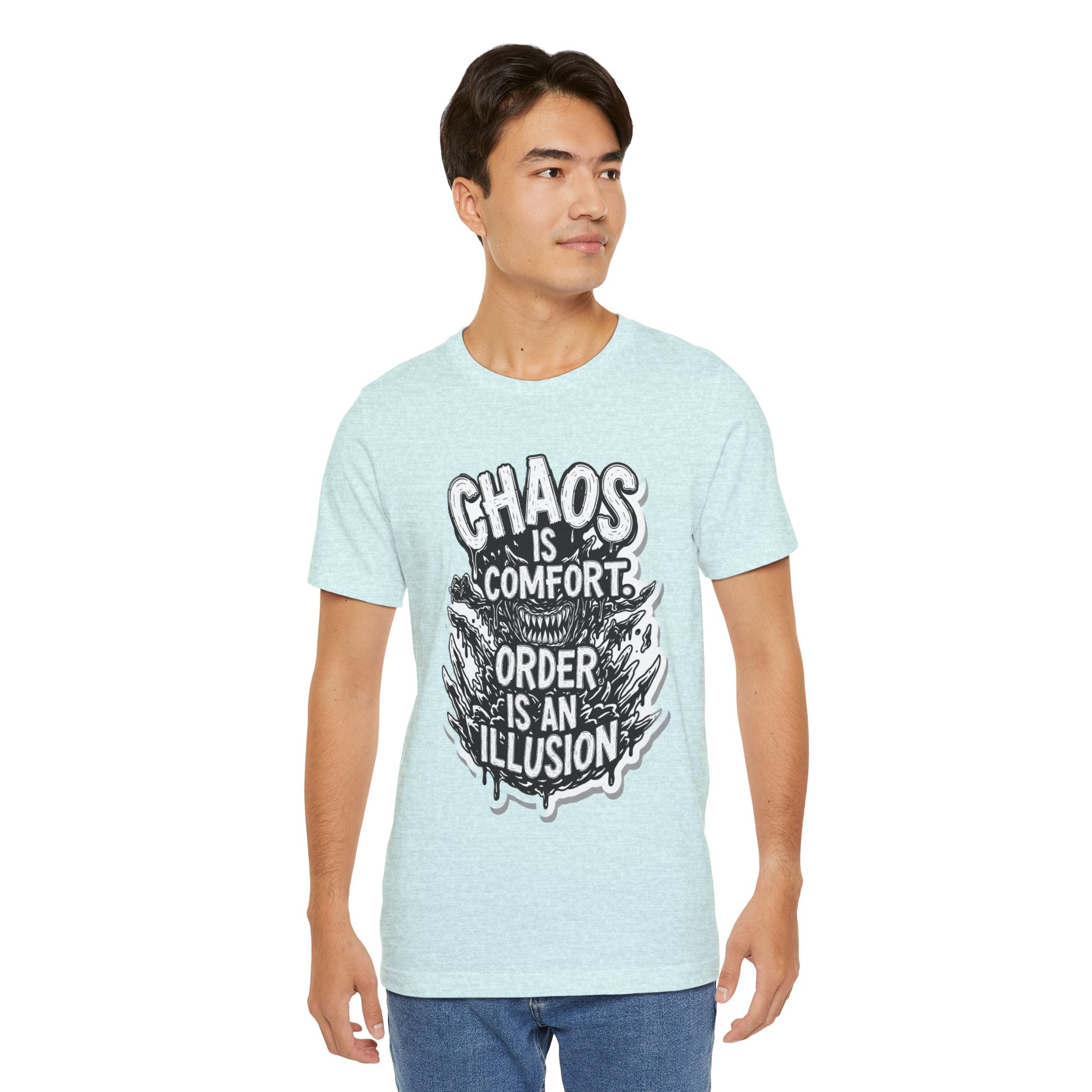 DIY apparel | Chaos Is Comfort Tee — Graphic Quote T-Shirt