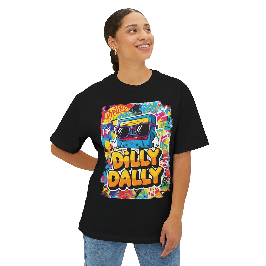 Dilly Dally 90s Skate Tee - Retro Streetwear Style
