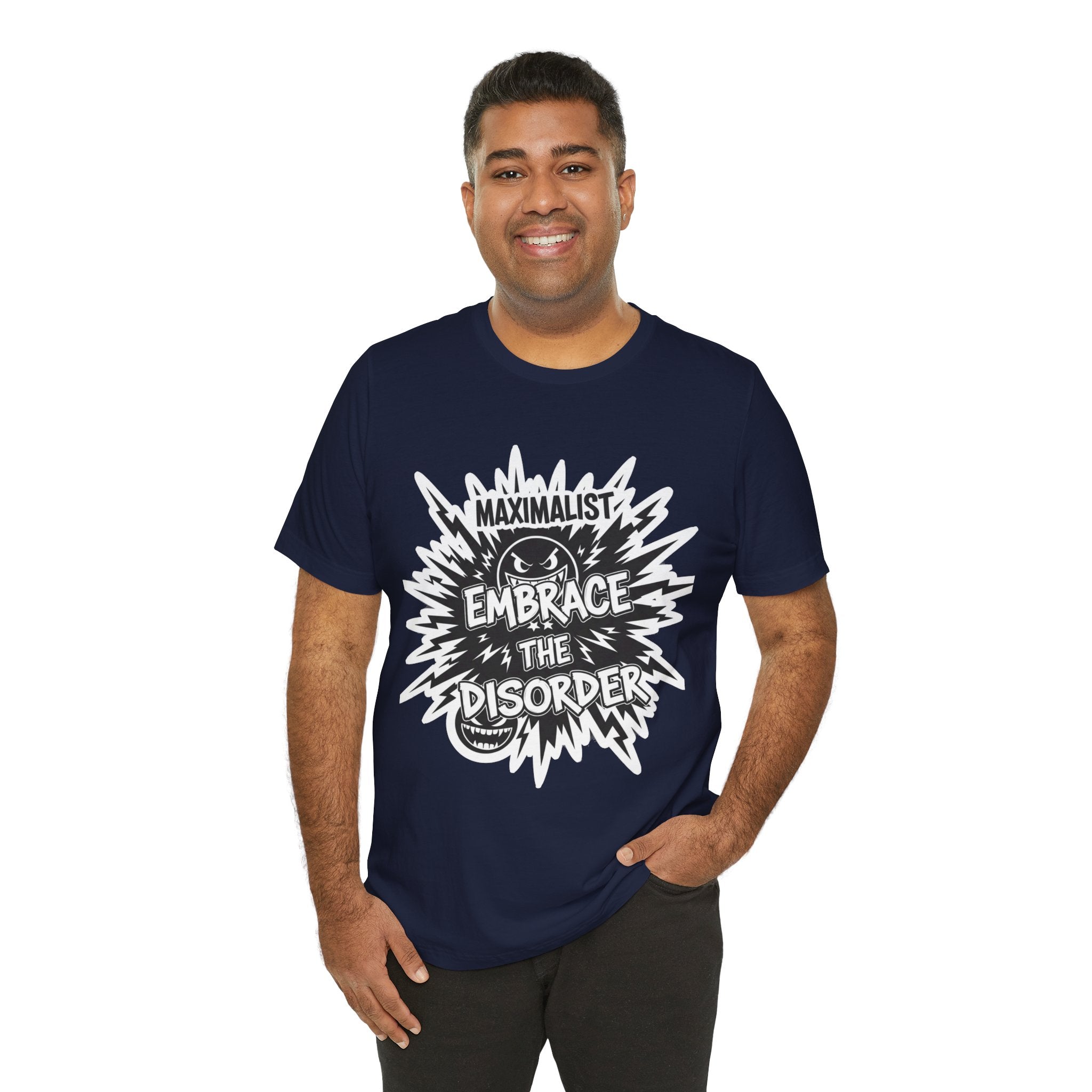DIY Apparel | Embrace the Disorder T‑Shirt — Bold Maximalist Graphic Tee