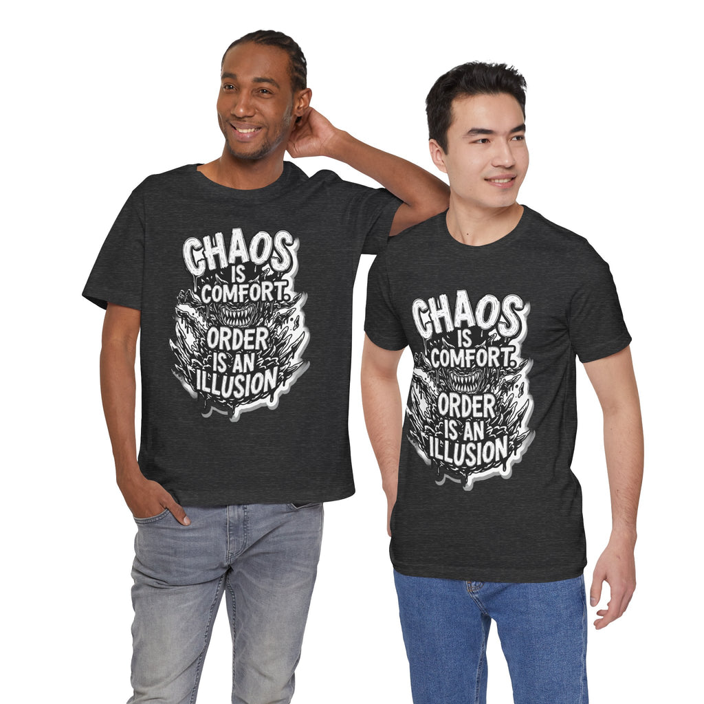 DIY apparel | Chaos Is Comfort Tee — Graphic Quote T-Shirt