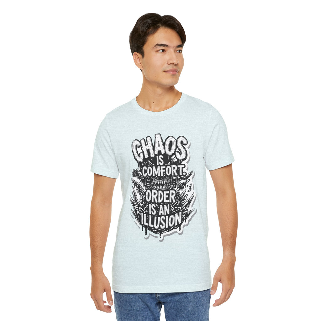 DIY apparel | Chaos Is Comfort Tee — Graphic Quote T-Shirt