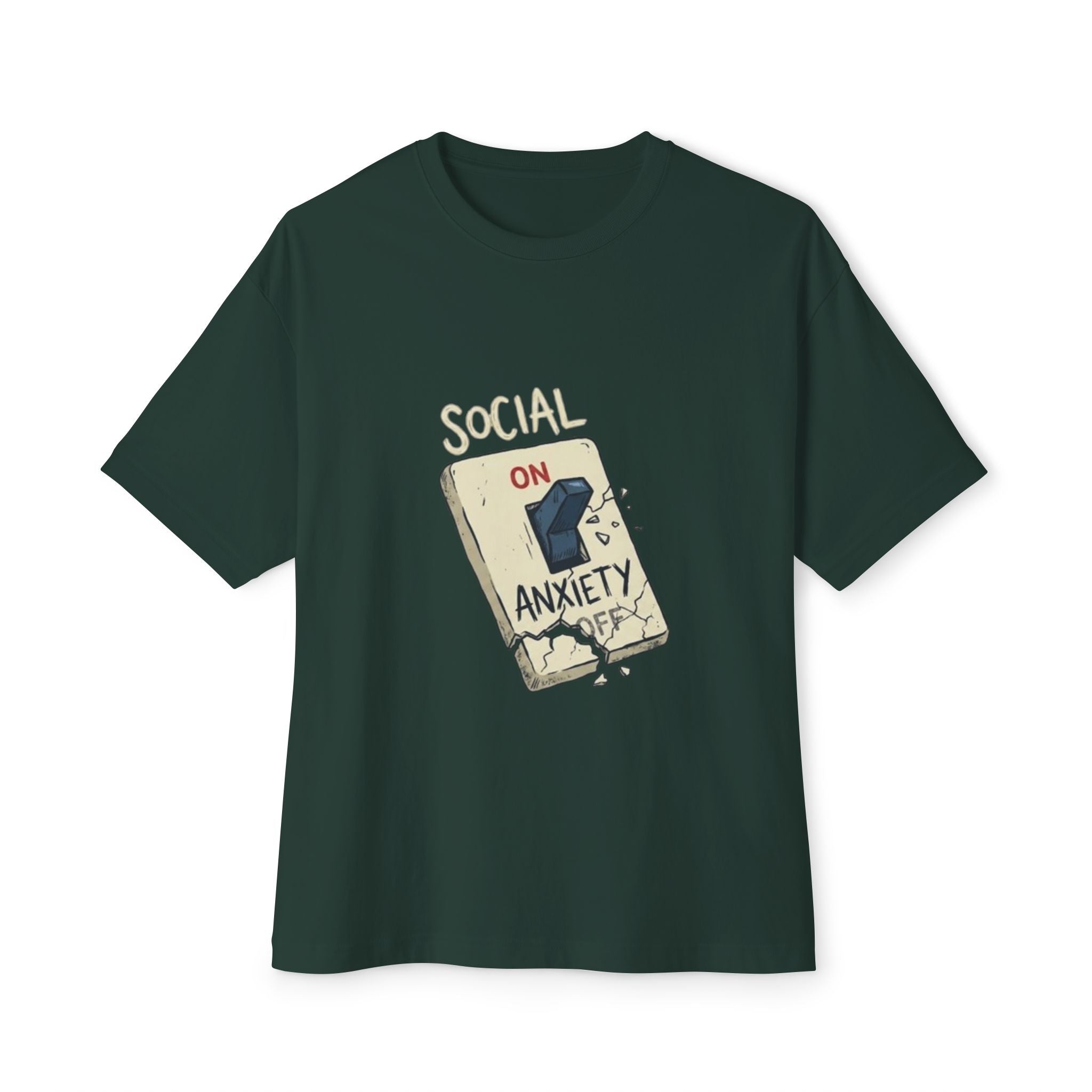 Anxiety Off Switch T-Shirt | Mental Health Tee