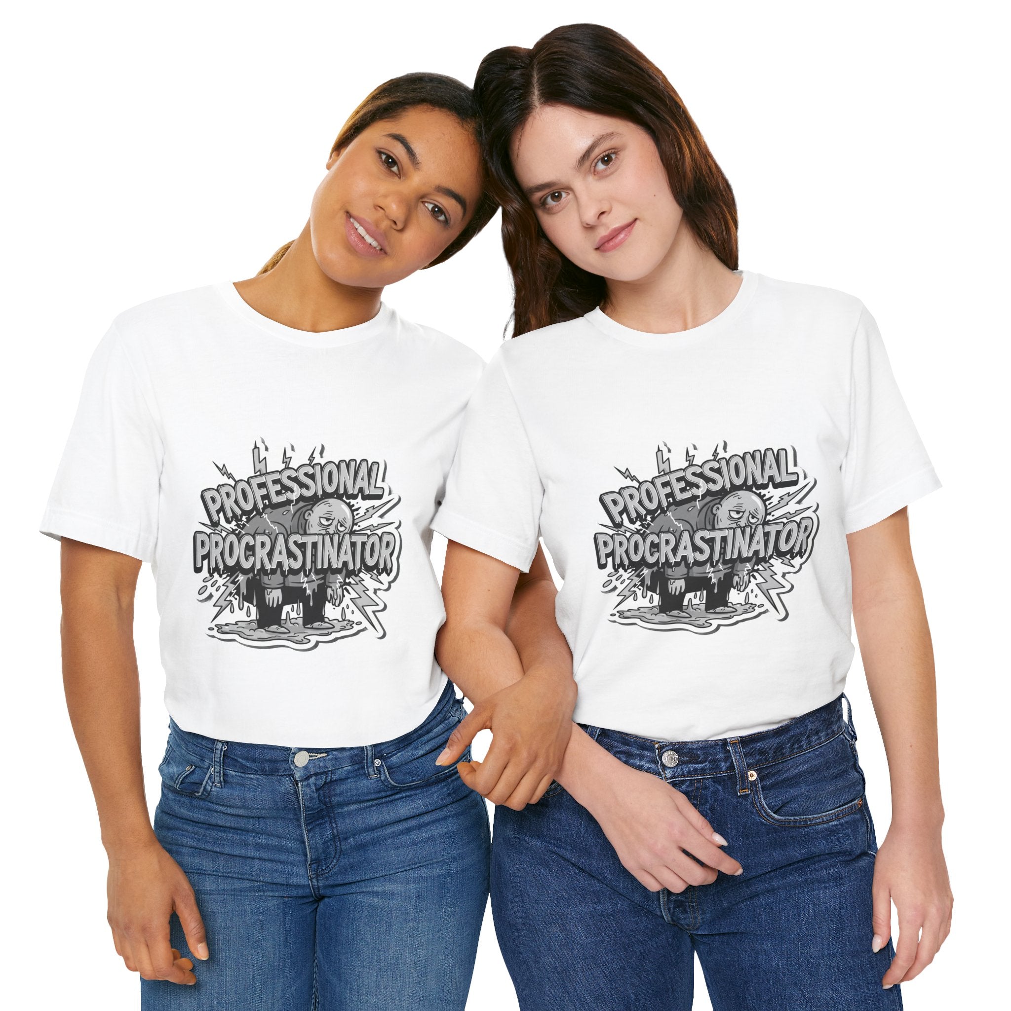 DIY Apparel | Professional Procrastinator T-Shirt — Funny Graphic Tee for Students & Office Workers