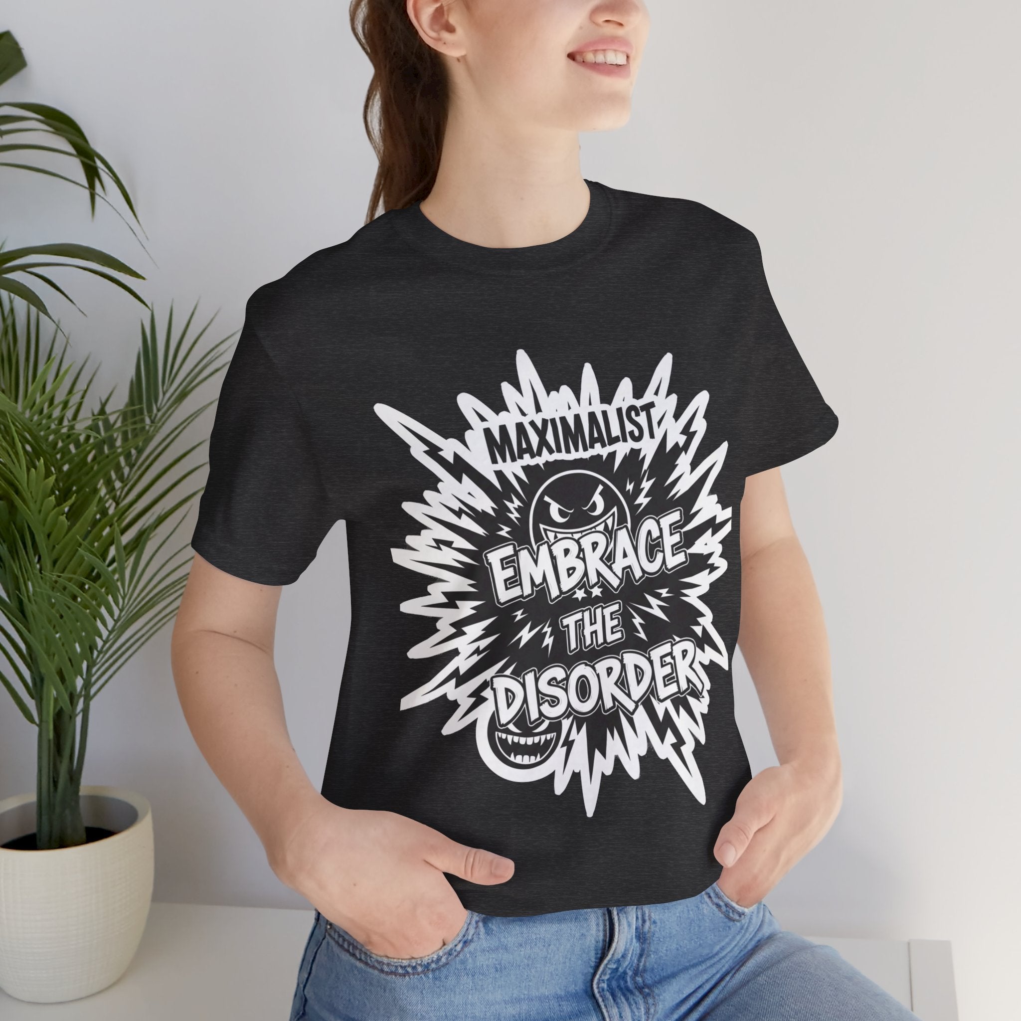 DIY Apparel | Embrace the Disorder T‑Shirt — Bold Maximalist Graphic Tee