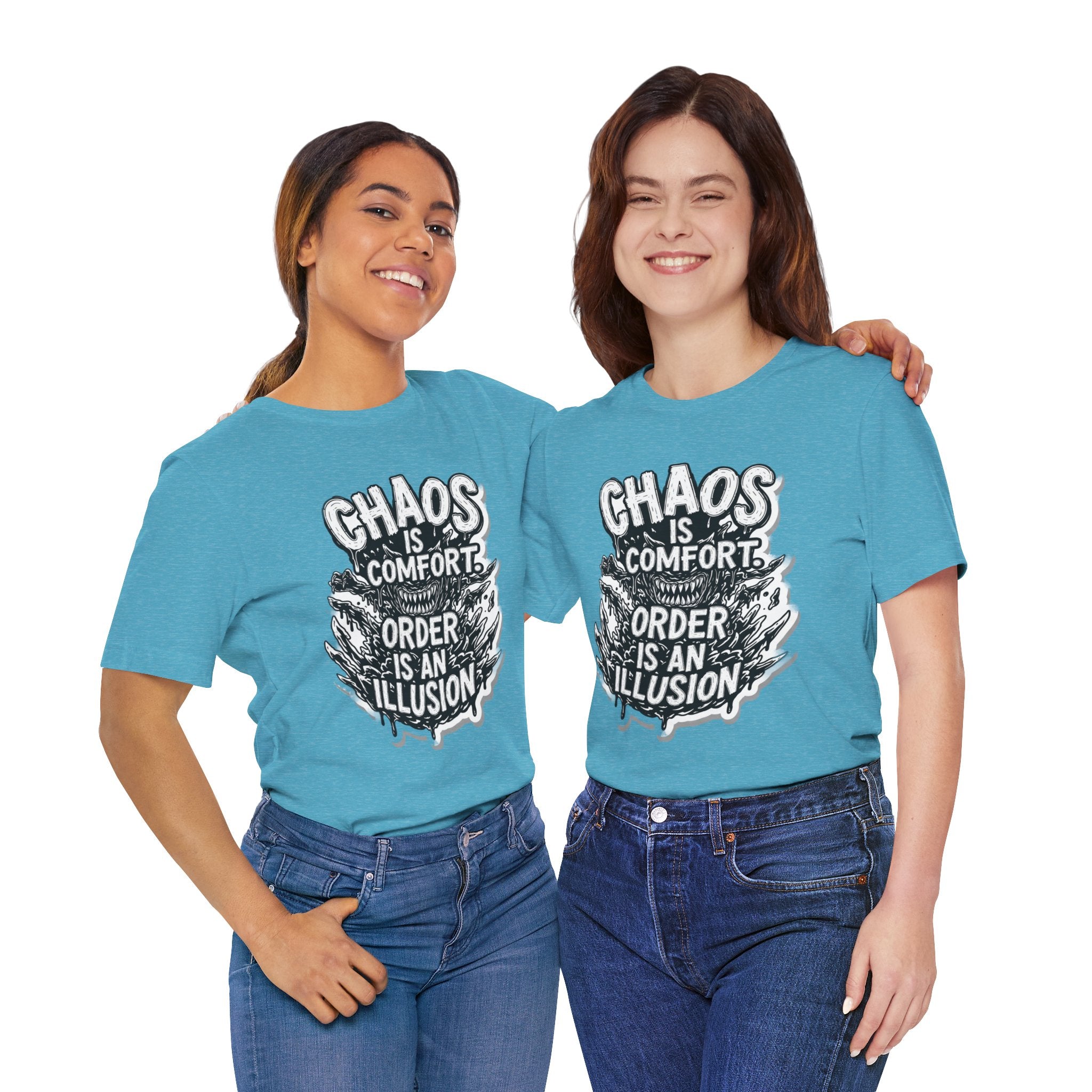 DIY apparel | Chaos Is Comfort Tee — Graphic Quote T-Shirt