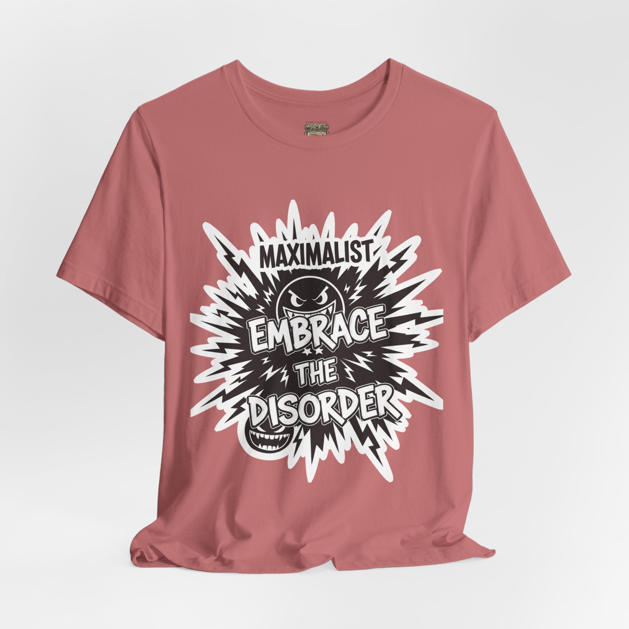 DIY Apparel | Embrace the Disorder T‑Shirt — Bold Maximalist Graphic Tee