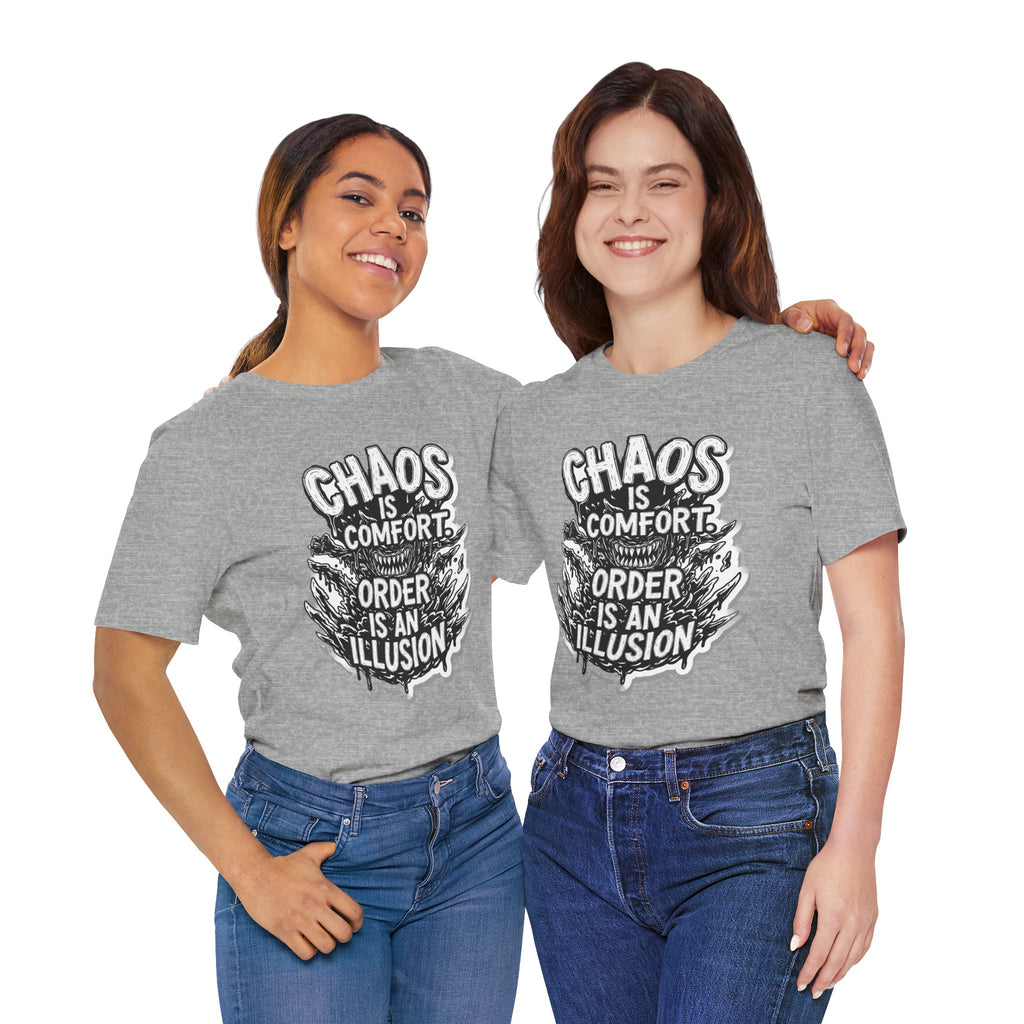 DIY apparel | Chaos Is Comfort Tee — Graphic Quote T-Shirt