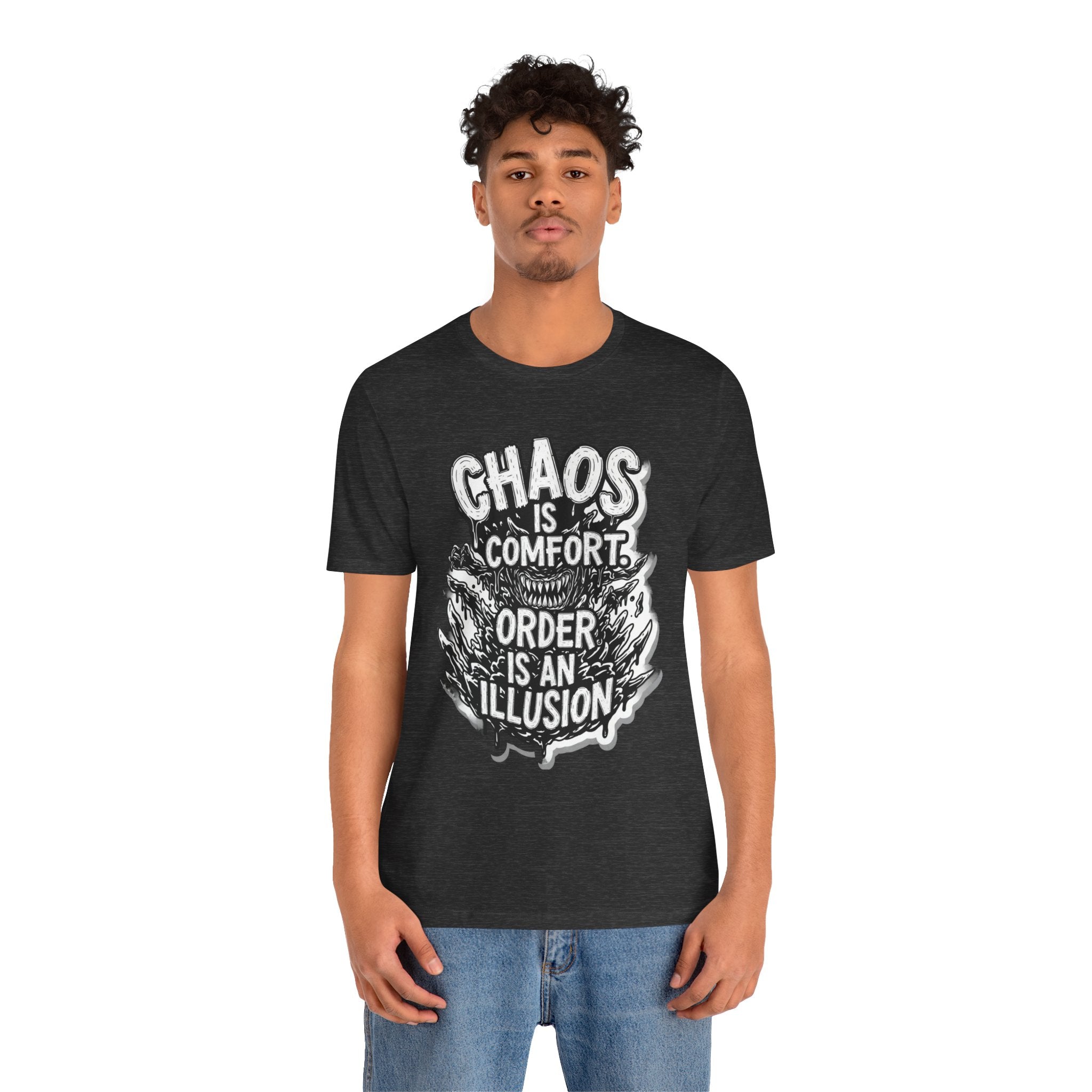 DIY apparel | Chaos Is Comfort Tee — Graphic Quote T-Shirt