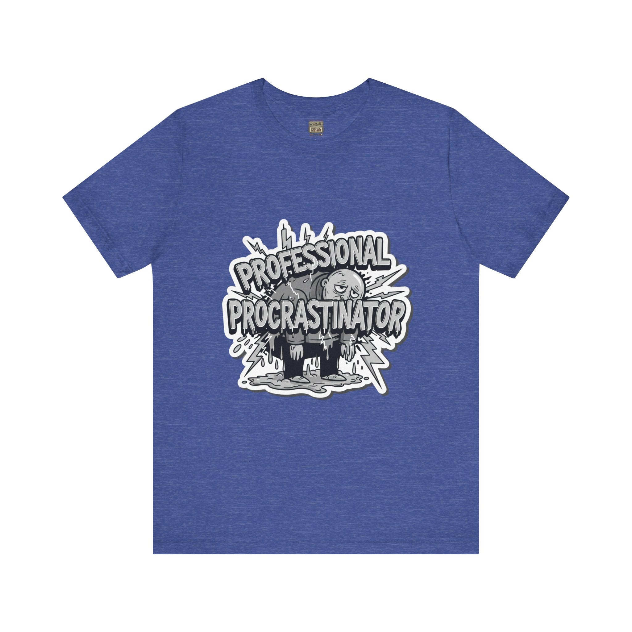 DIY Apparel | Professional Procrastinator T-Shirt — Funny Graphic Tee for Students & Office Workers