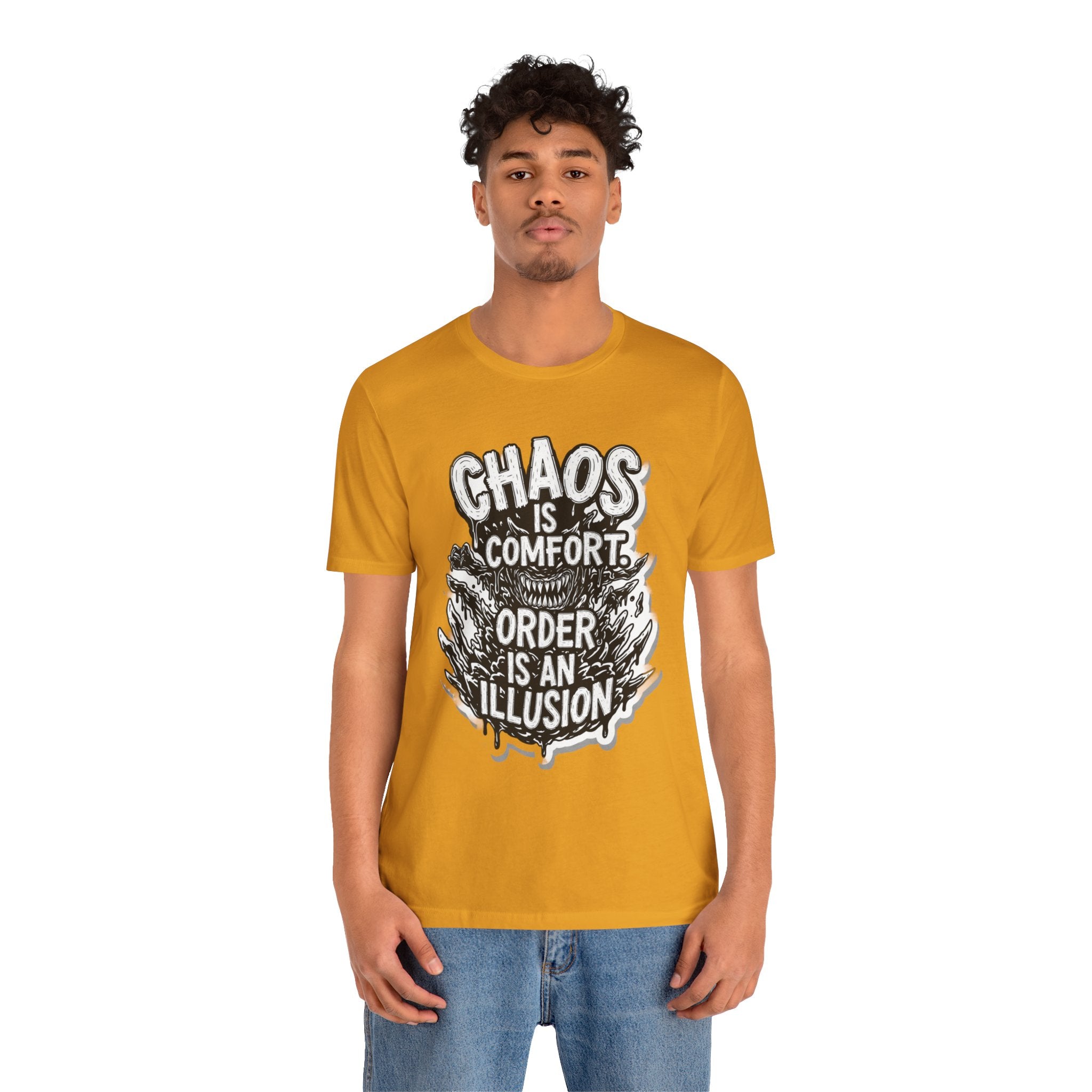 DIY apparel | Chaos Is Comfort Tee — Graphic Quote T-Shirt