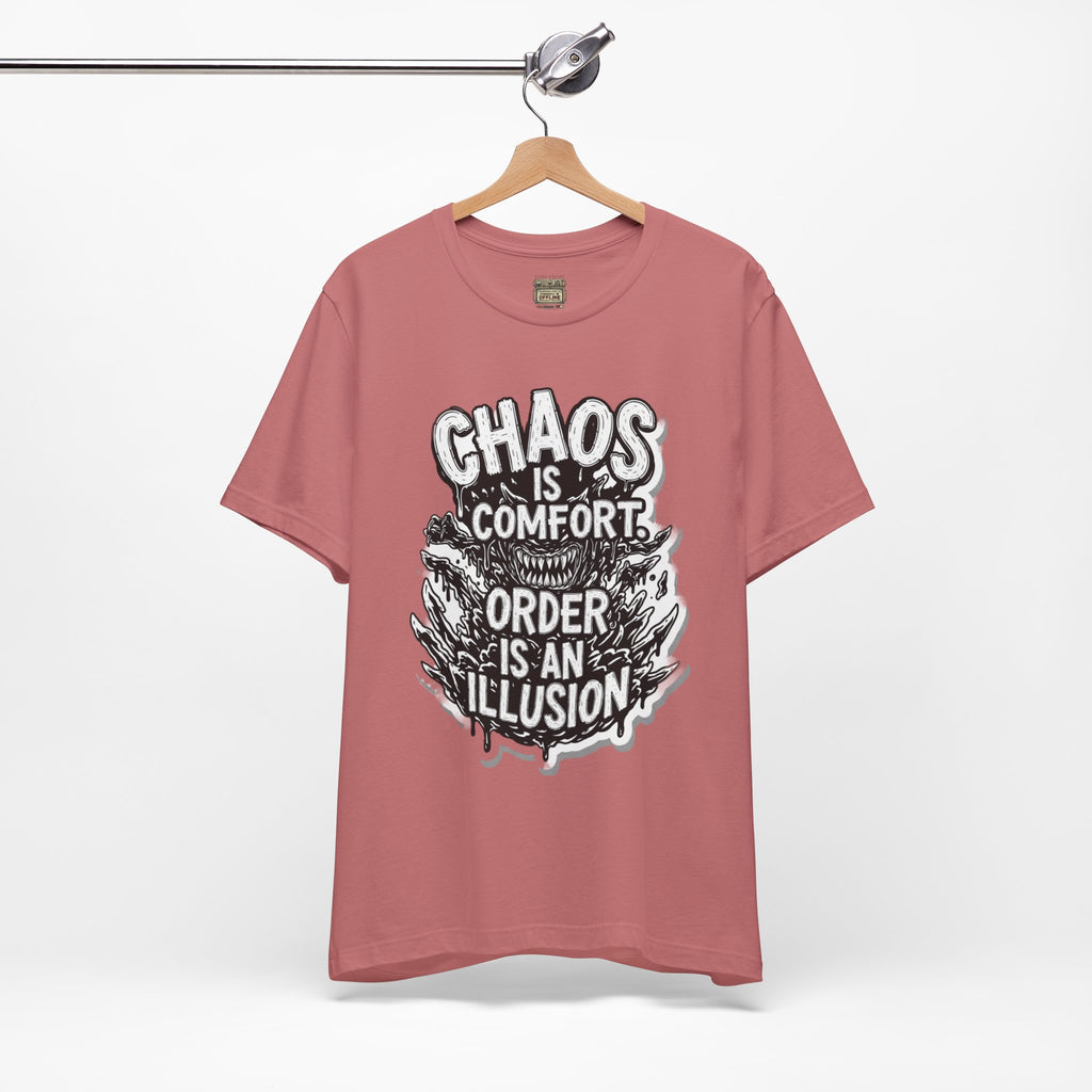 DIY apparel | Chaos Is Comfort Tee — Graphic Quote T-Shirt
