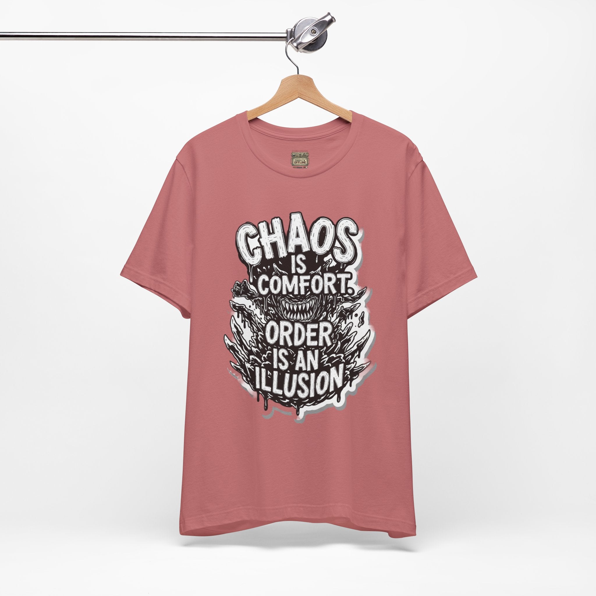 DIY apparel | Chaos Is Comfort Tee — Graphic Quote T-Shirt