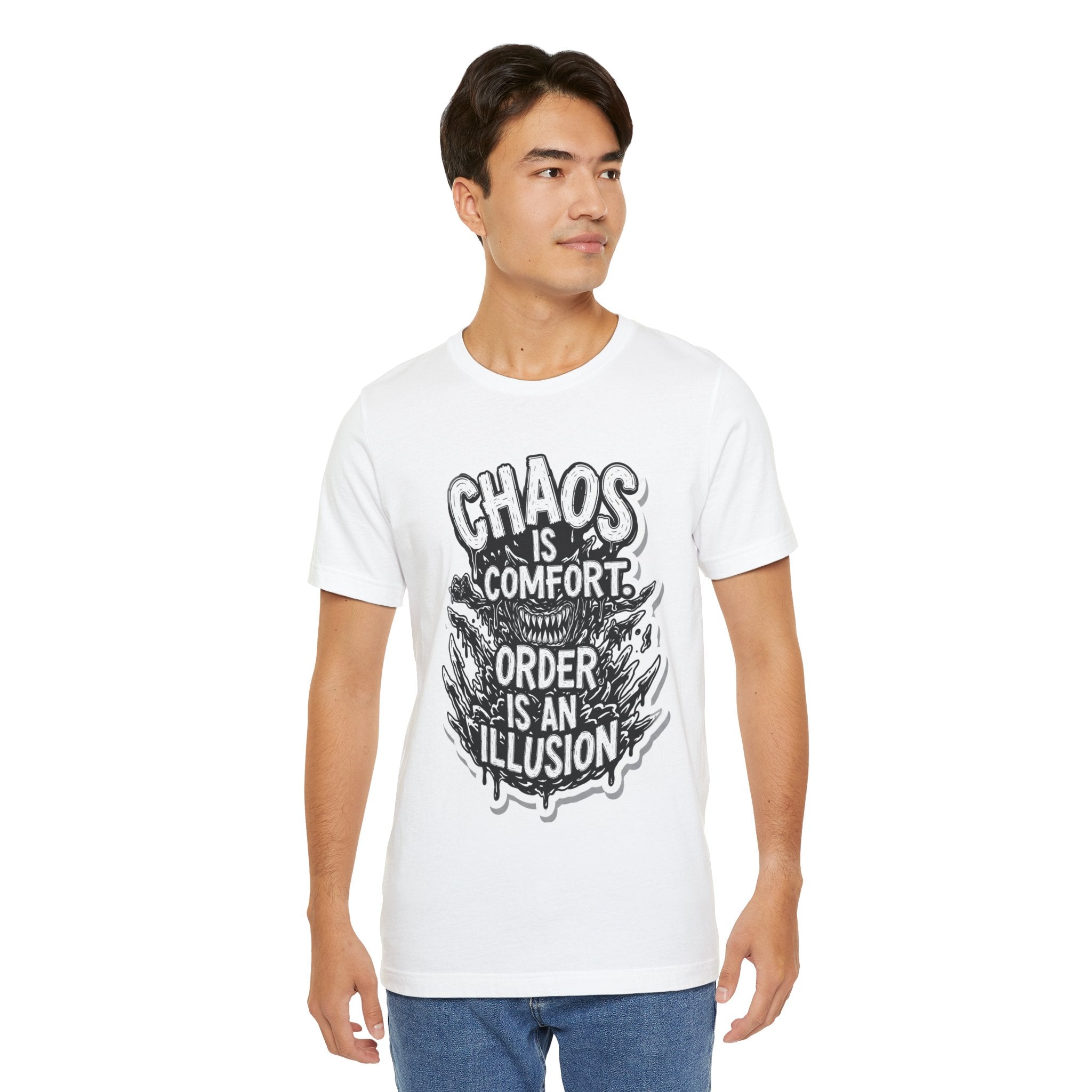 DIY apparel | Chaos Is Comfort Tee — Graphic Quote T-Shirt