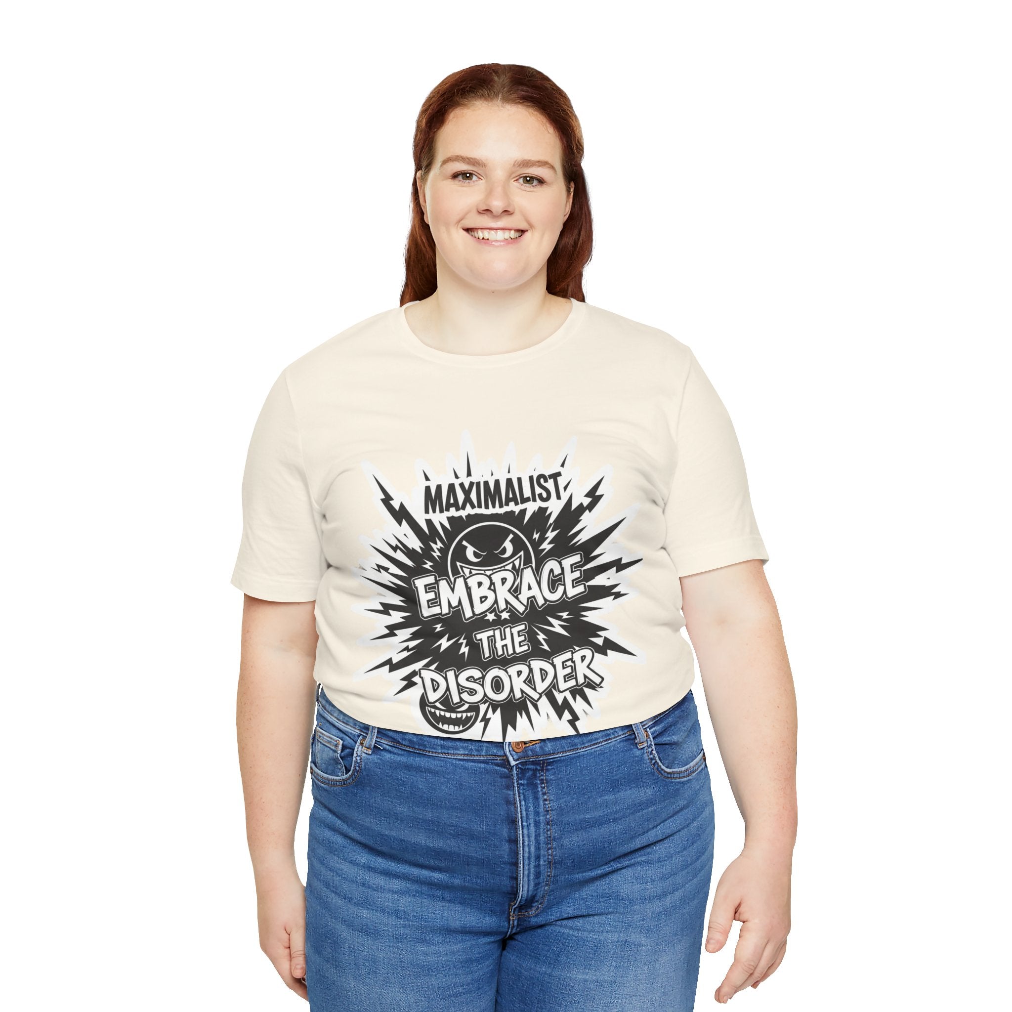 DIY Apparel | Embrace the Disorder T‑Shirt — Bold Maximalist Graphic Tee