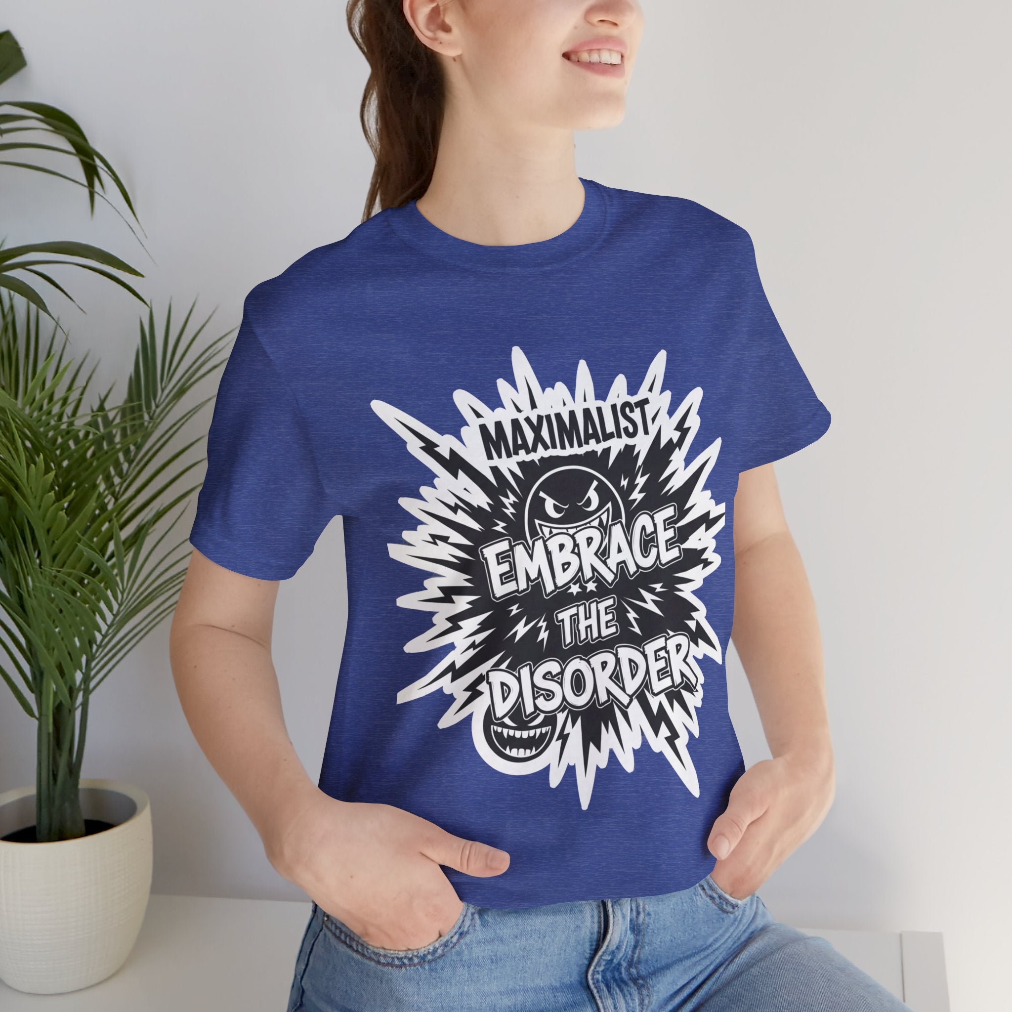 DIY Apparel | Embrace the Disorder T‑Shirt — Bold Maximalist Graphic Tee