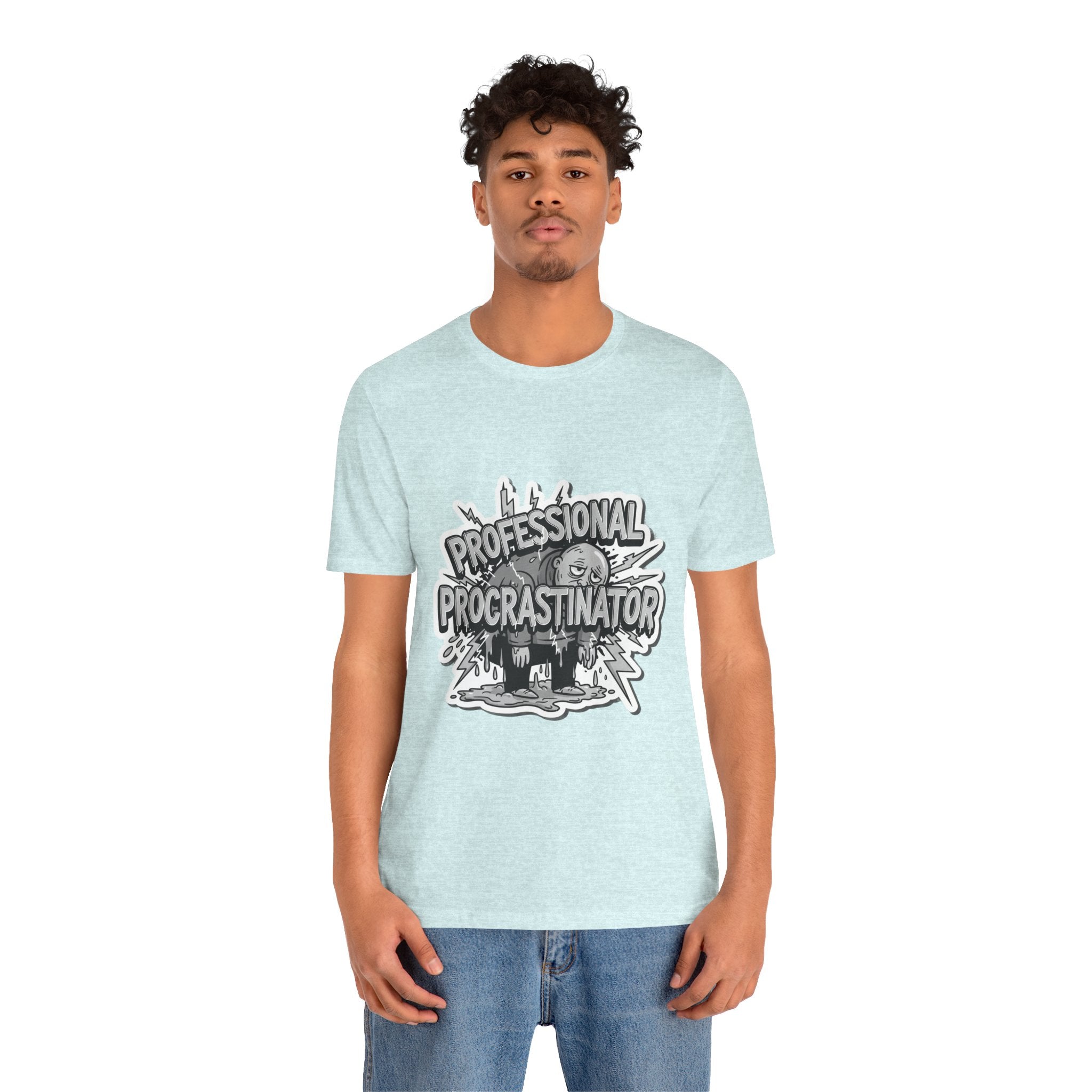 DIY Apparel | Professional Procrastinator T-Shirt — Funny Graphic Tee for Students & Office Workers