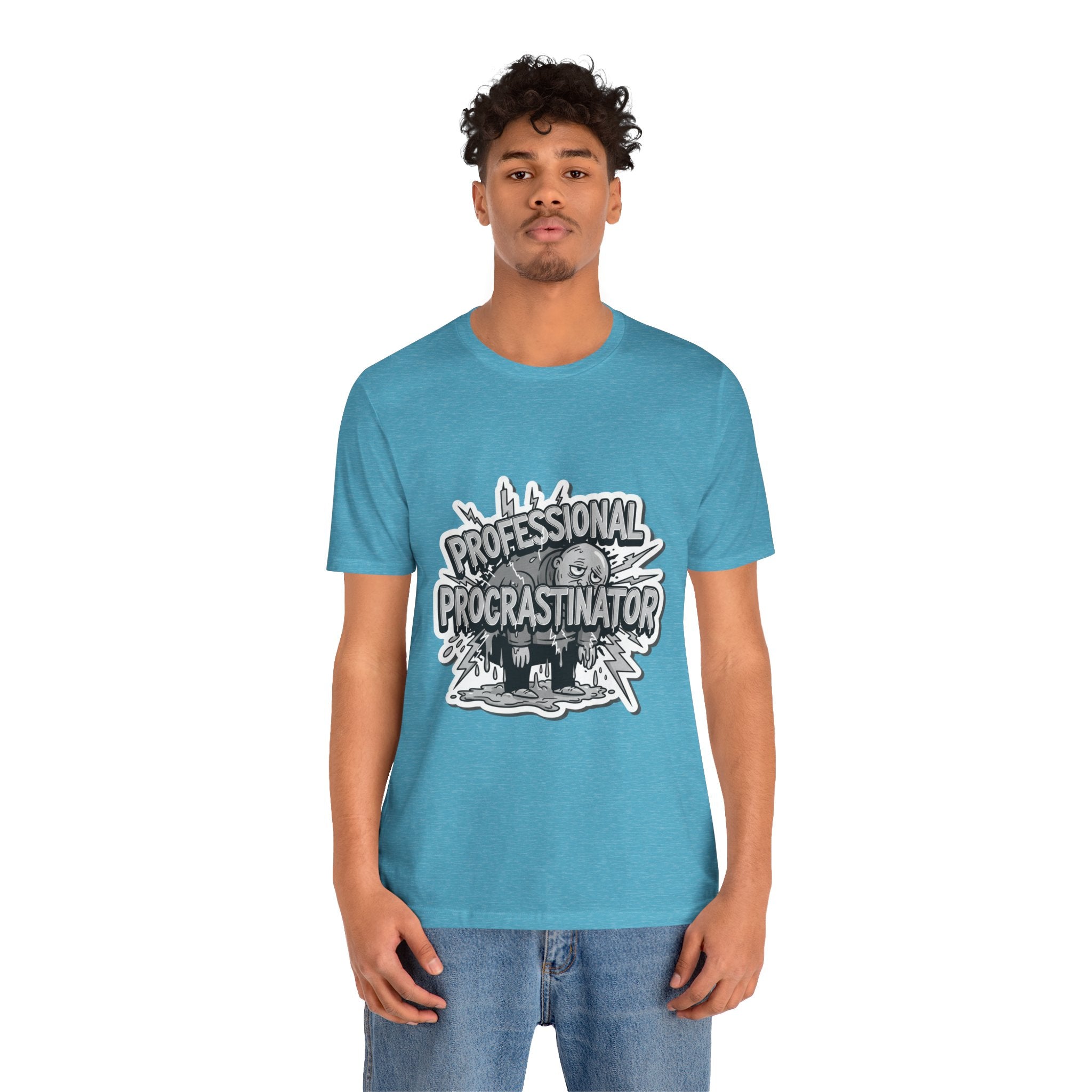 DIY Apparel | Professional Procrastinator T-Shirt — Funny Graphic Tee for Students & Office Workers