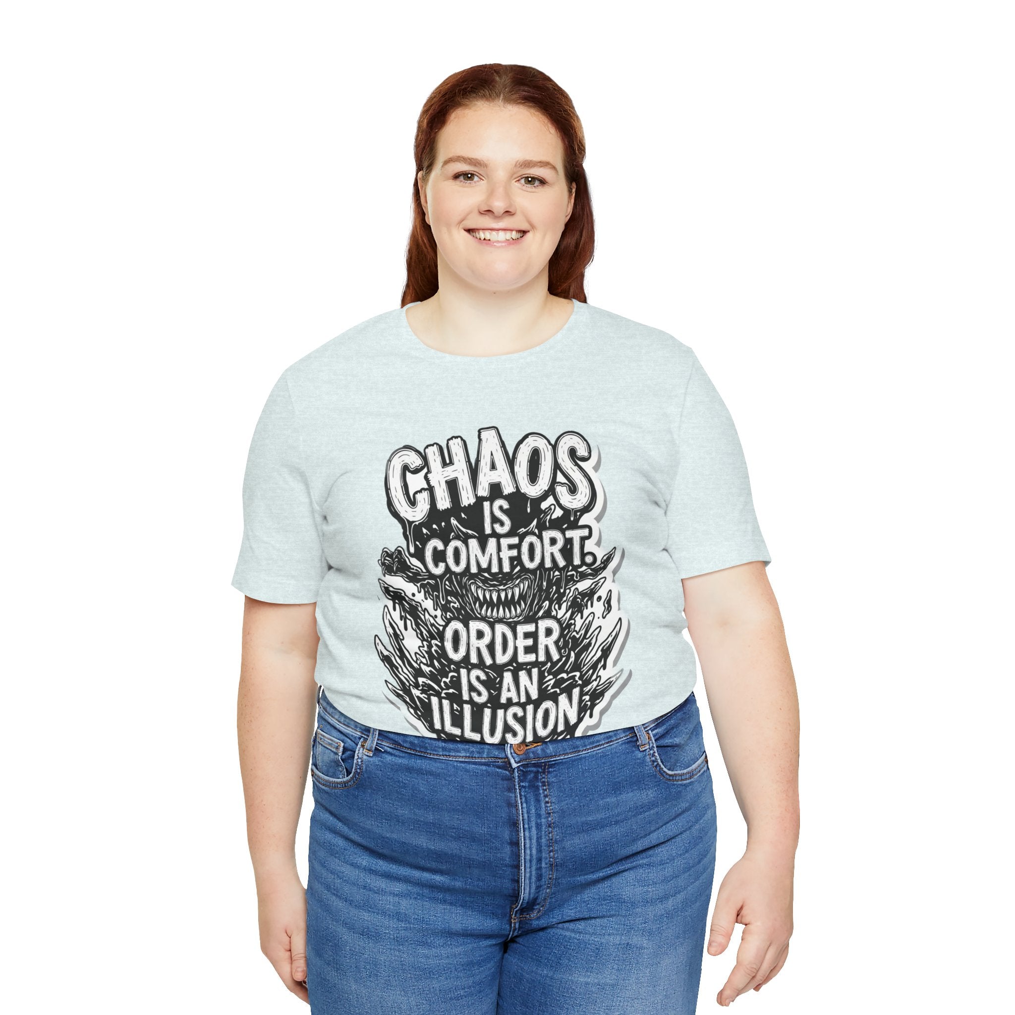 DIY apparel | Chaos Is Comfort Tee — Graphic Quote T-Shirt
