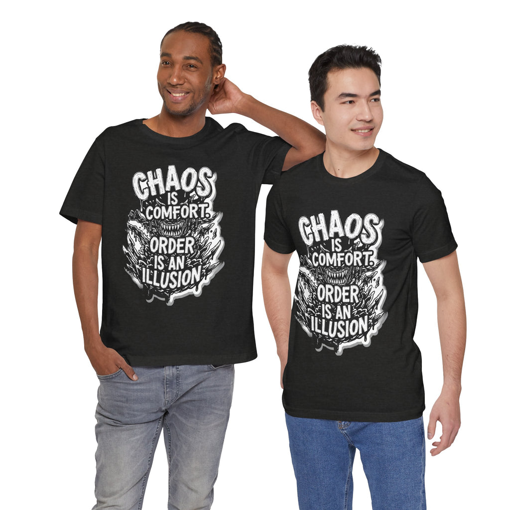 DIY apparel | Chaos Is Comfort Tee — Graphic Quote T-Shirt