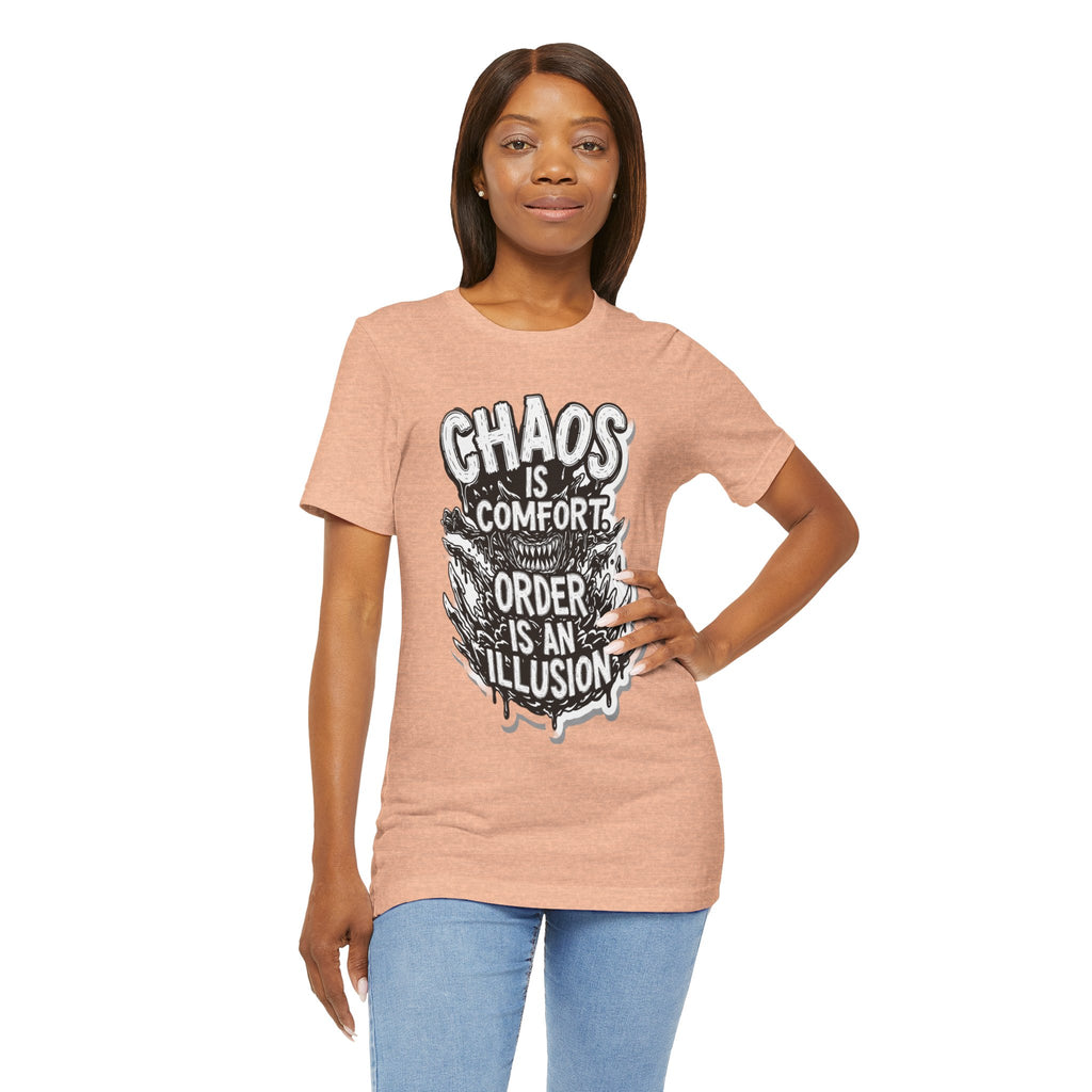 DIY apparel | Chaos Is Comfort Tee — Graphic Quote T-Shirt