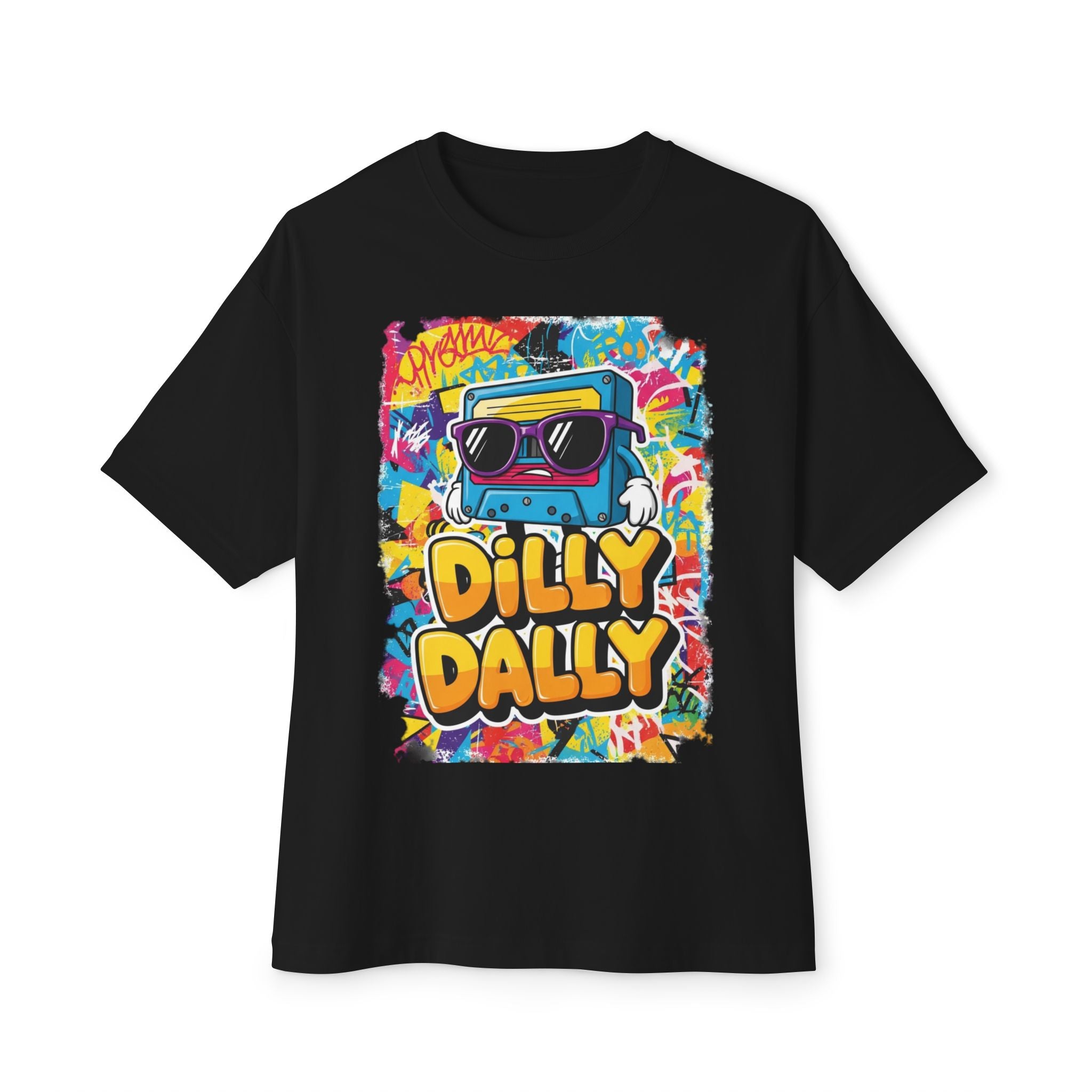Dilly Dally 90s Skate Tee - Retro Streetwear Style
