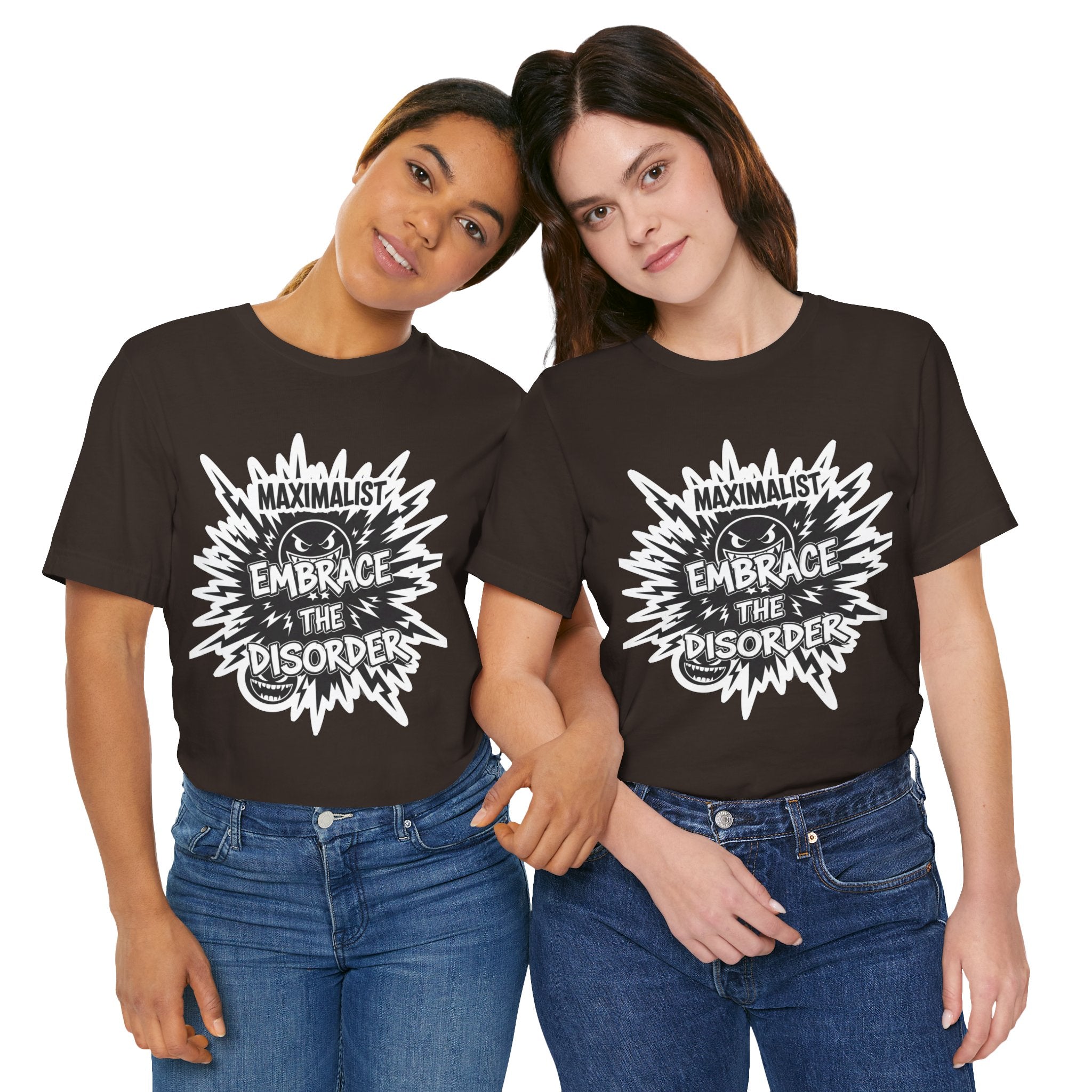 DIY Apparel | Embrace the Disorder T‑Shirt — Bold Maximalist Graphic Tee