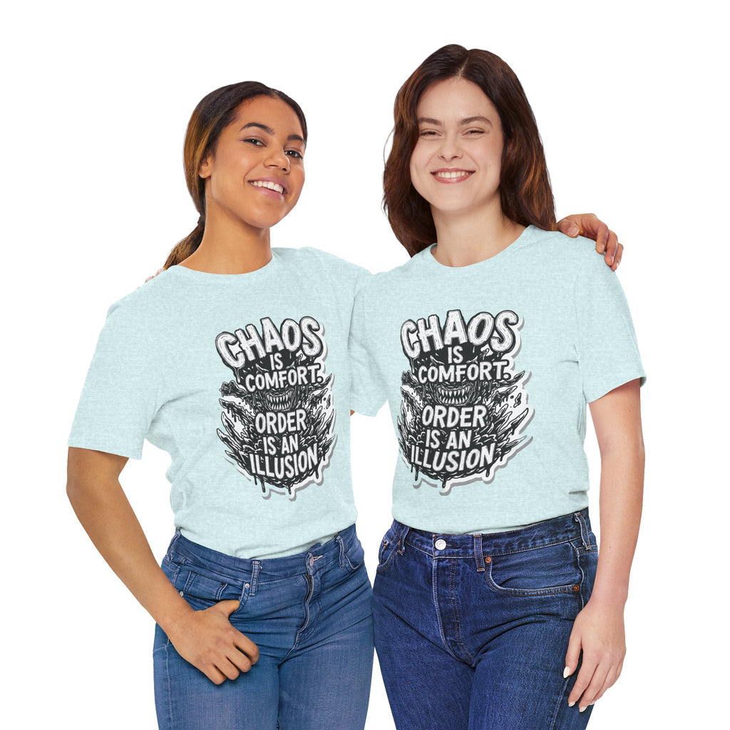DIY apparel | Chaos Is Comfort Tee — Graphic Quote T-Shirt