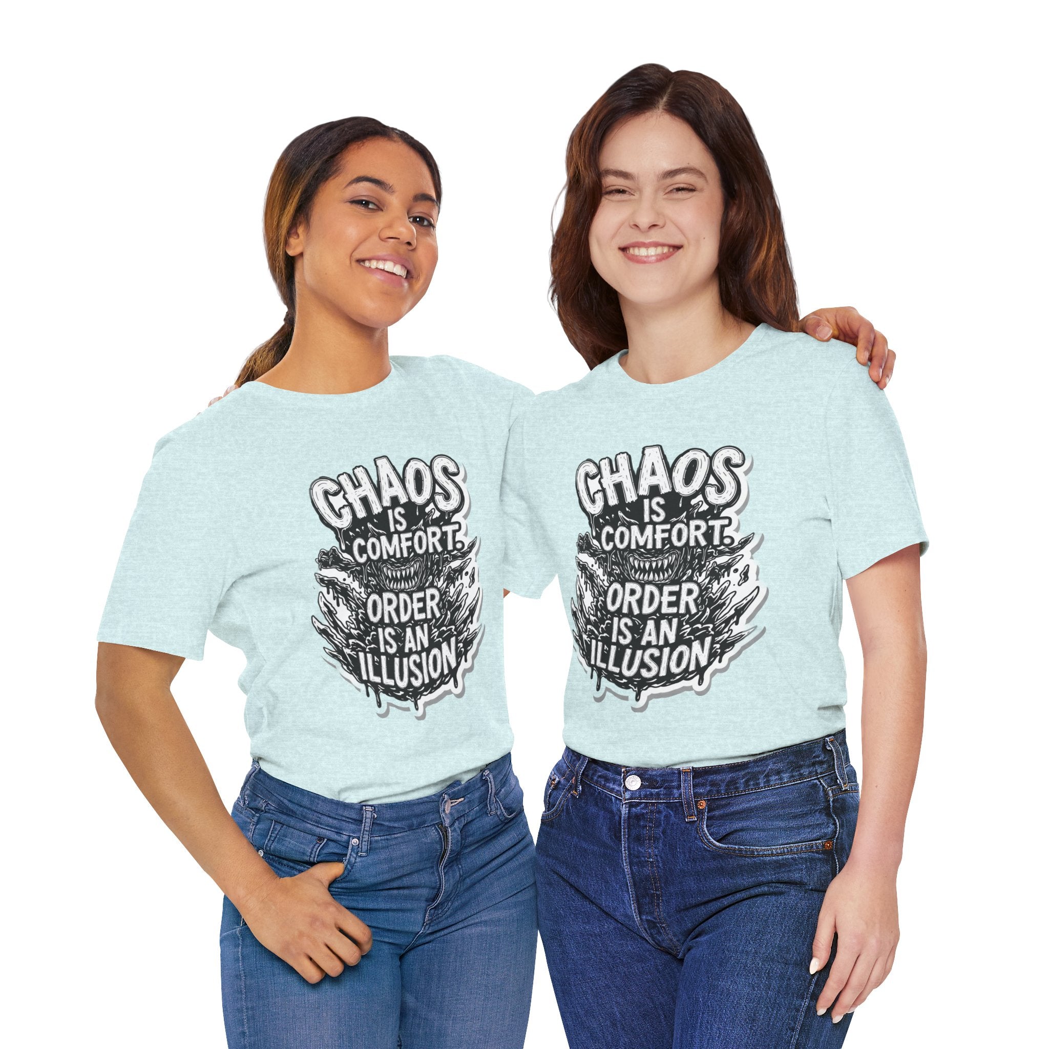 DIY apparel | Chaos Is Comfort Tee — Graphic Quote T-Shirt