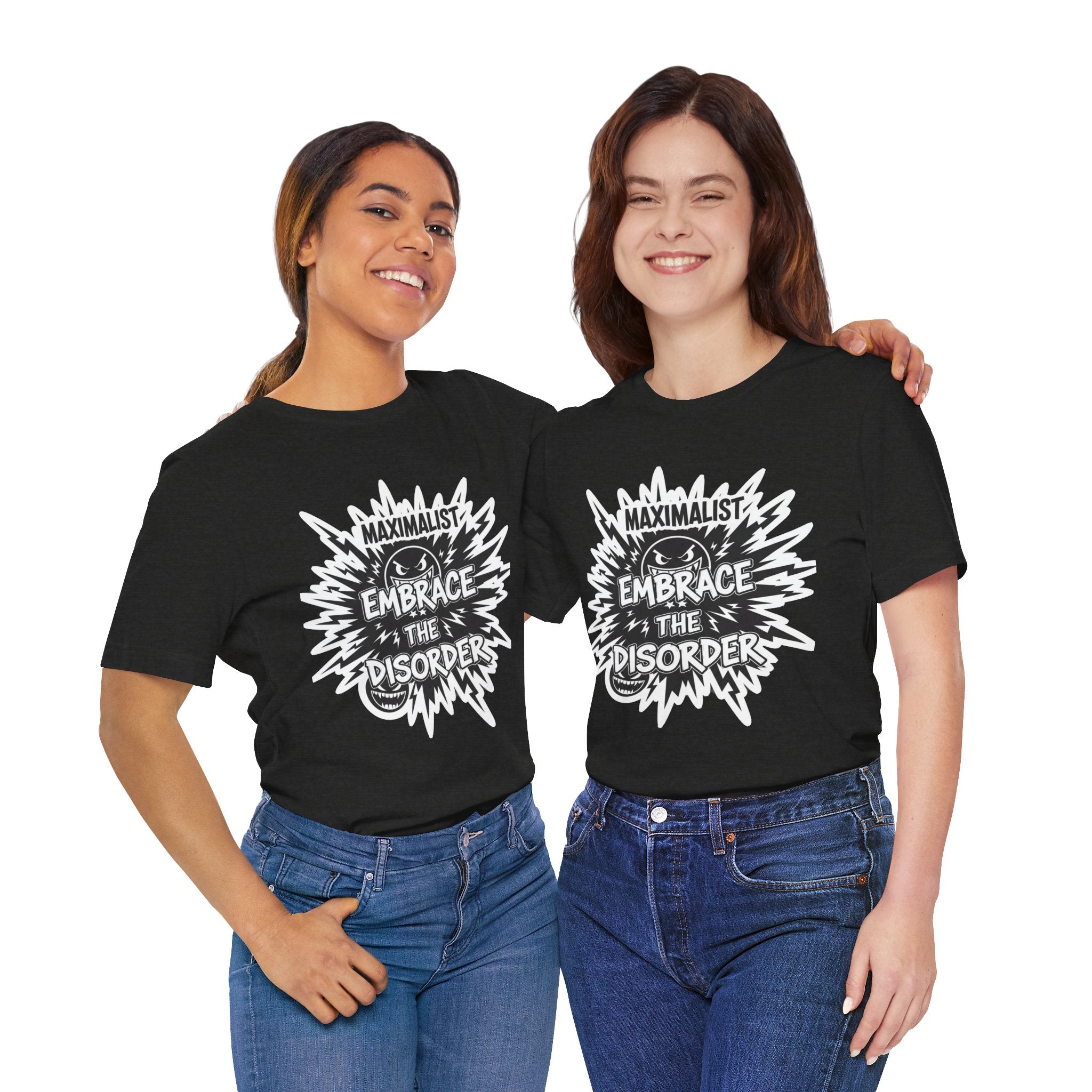 DIY Apparel | Embrace the Disorder T‑Shirt — Bold Maximalist Graphic Tee