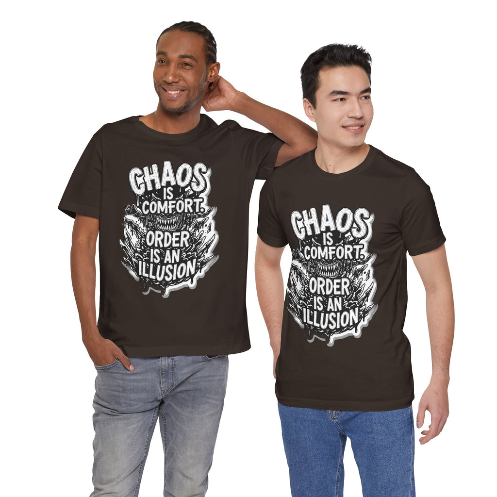 DIY apparel | Chaos Is Comfort Tee — Graphic Quote T-Shirt