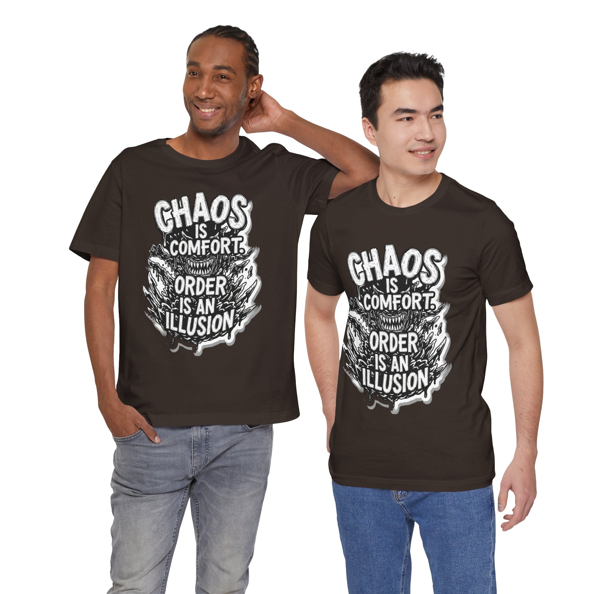 DIY apparel | Chaos Is Comfort Tee — Graphic Quote T-Shirt