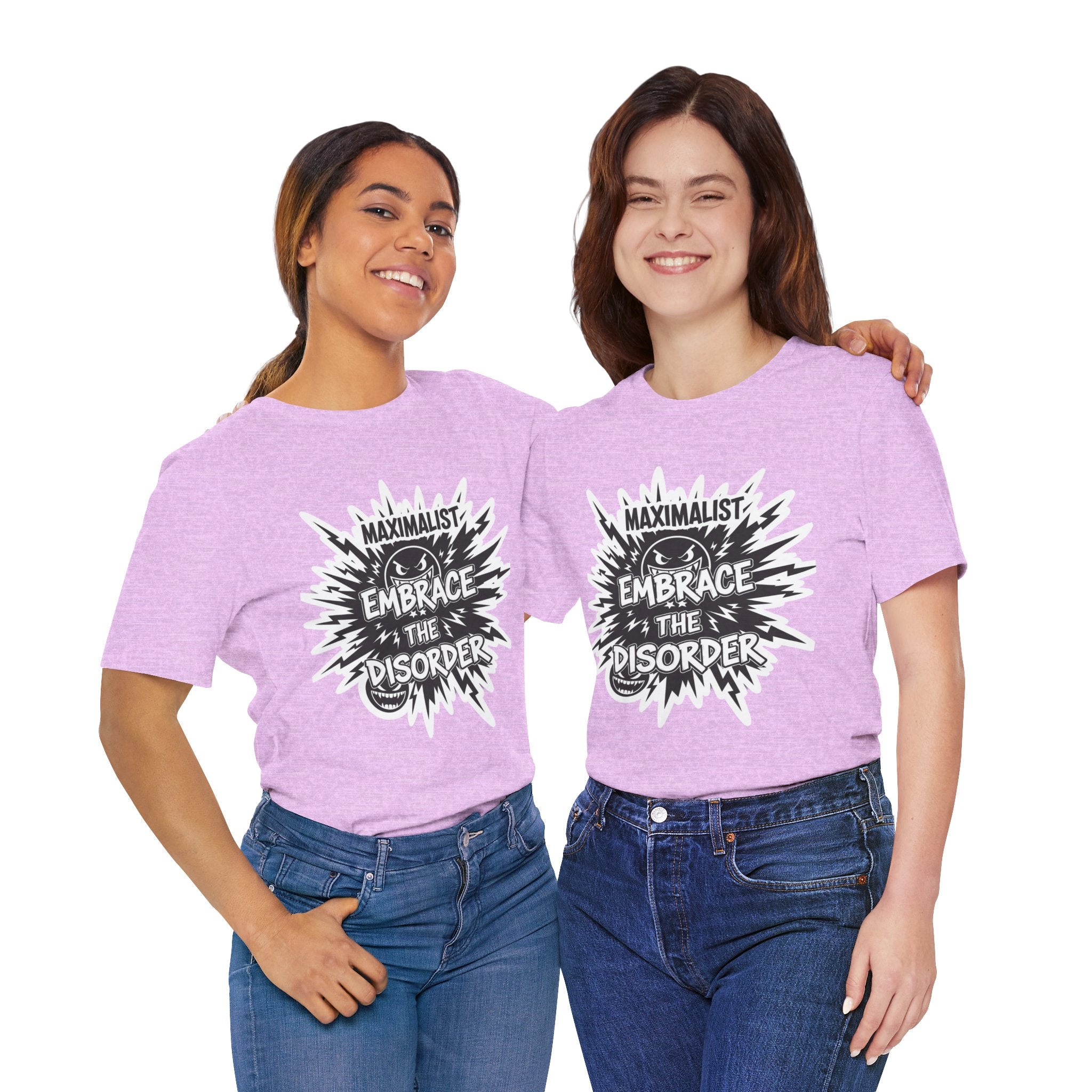 DIY Apparel | Embrace the Disorder T‑Shirt — Bold Maximalist Graphic Tee