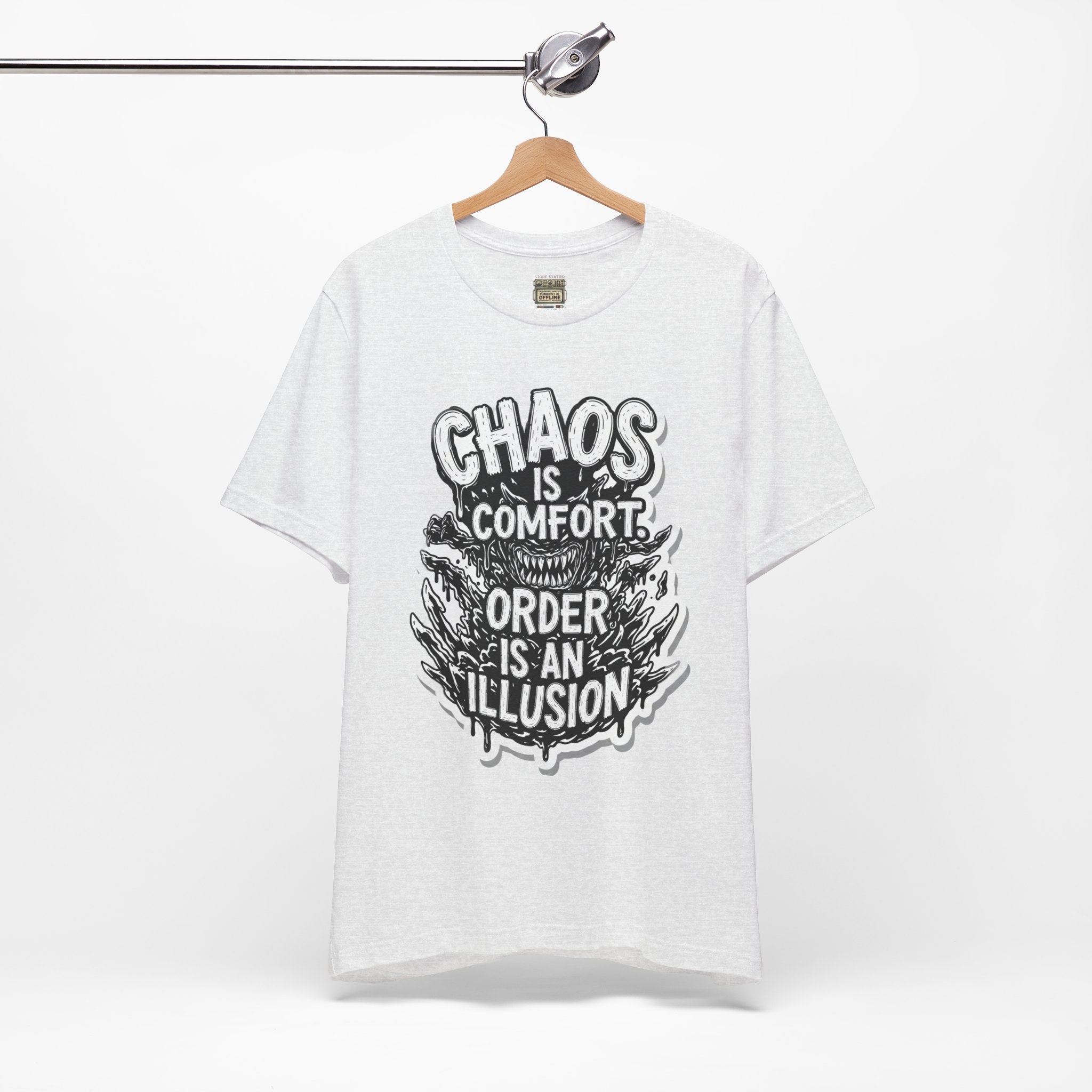 DIY apparel | Chaos Is Comfort Tee — Graphic Quote T-Shirt