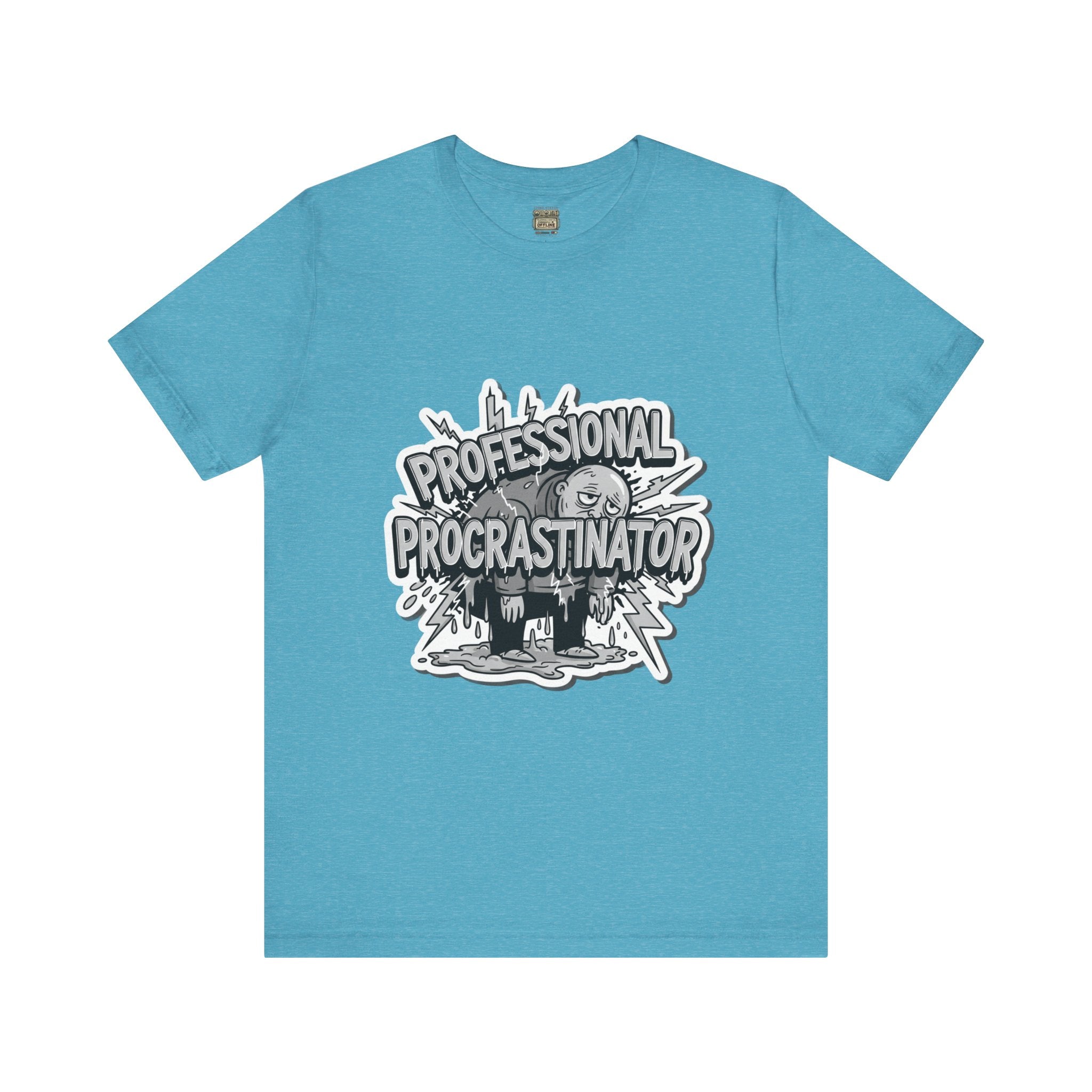 DIY Apparel | Professional Procrastinator T-Shirt — Funny Graphic Tee for Students & Office Workers
