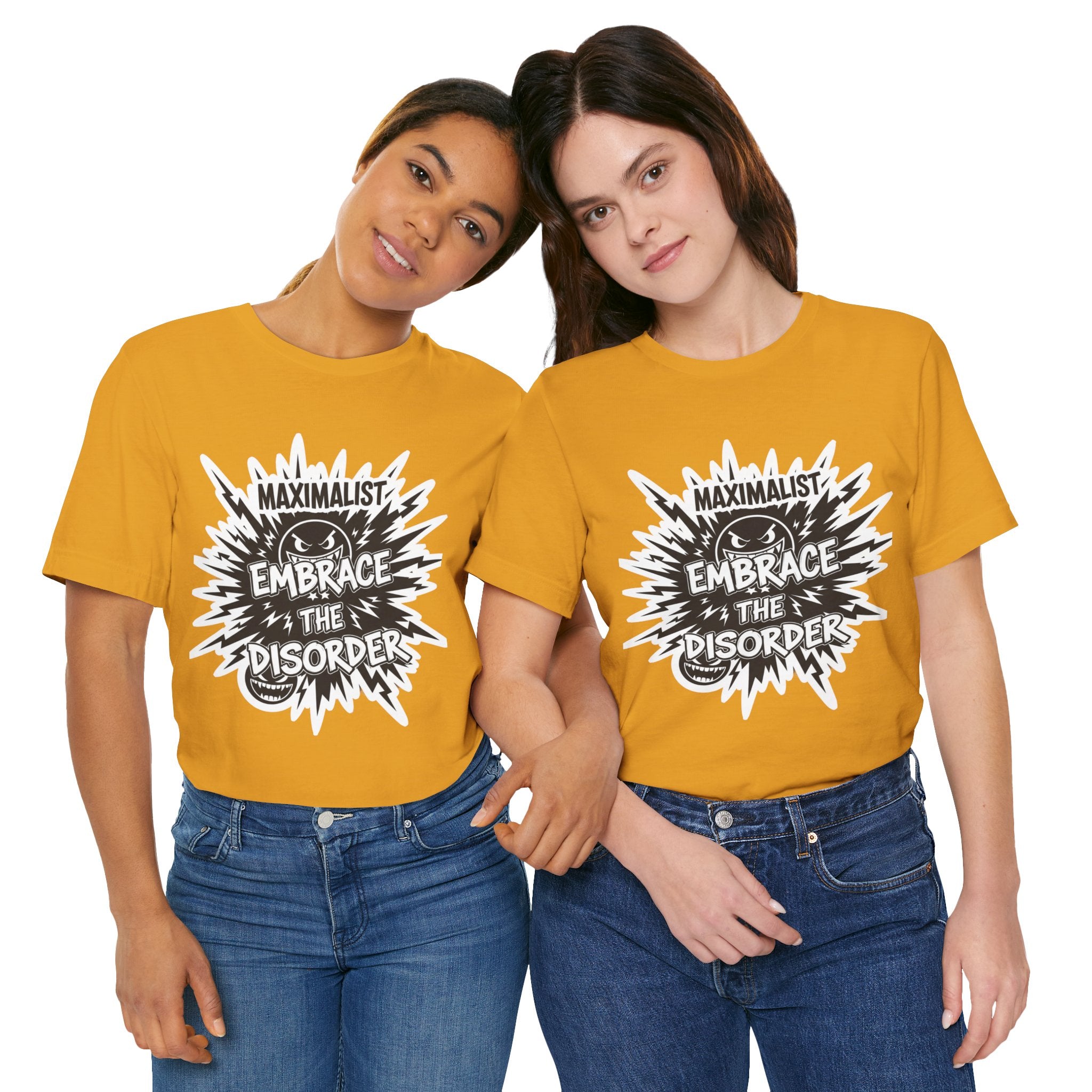 DIY Apparel | Embrace the Disorder T‑Shirt — Bold Maximalist Graphic Tee