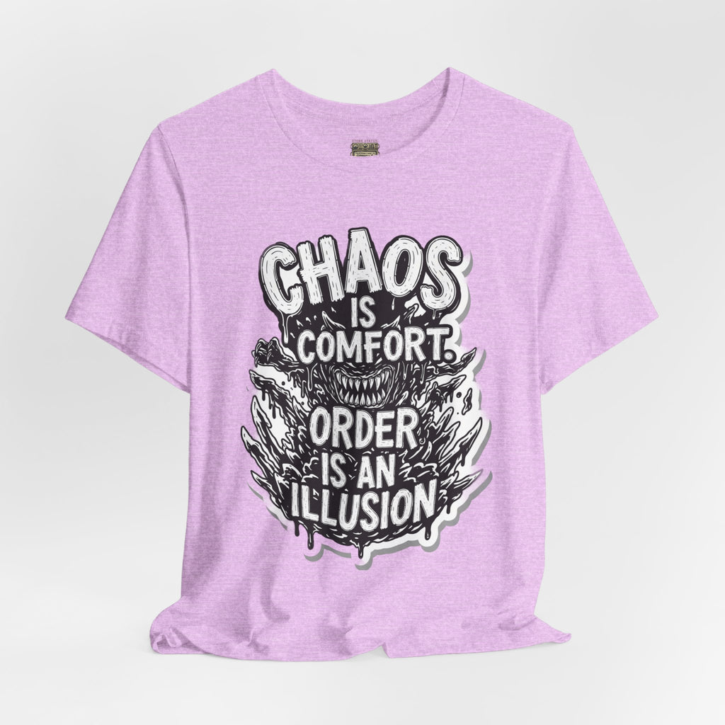 DIY apparel | Chaos Is Comfort Tee — Graphic Quote T-Shirt