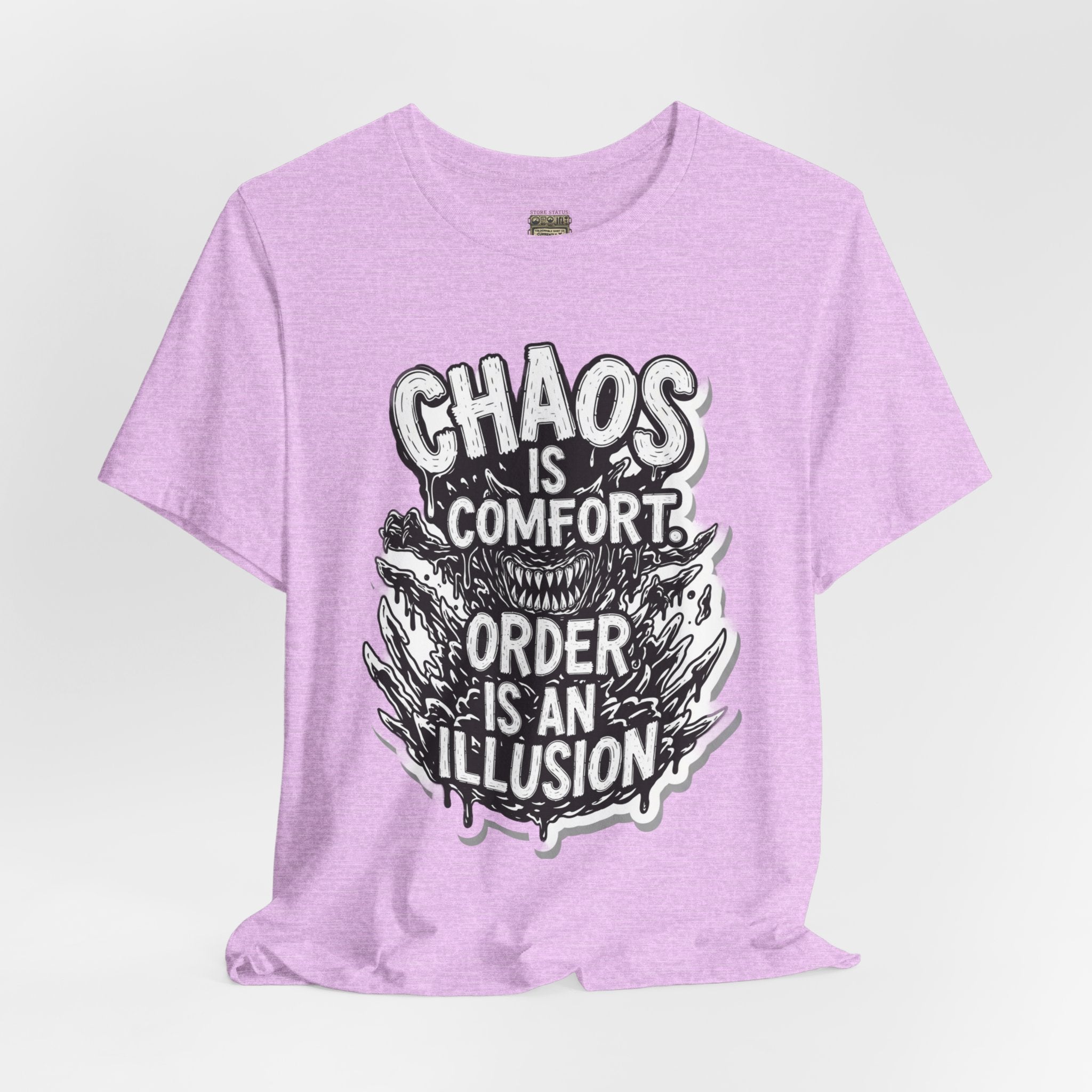 DIY apparel | Chaos Is Comfort Tee — Graphic Quote T-Shirt