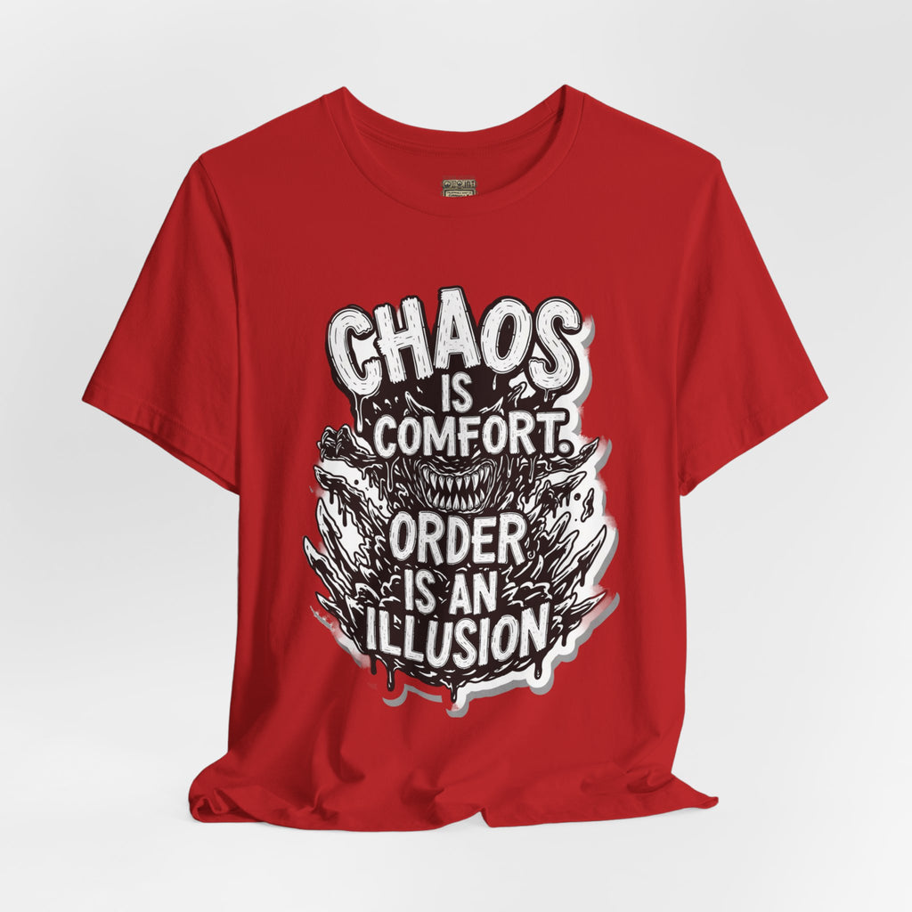 DIY apparel | Chaos Is Comfort Tee — Graphic Quote T-Shirt