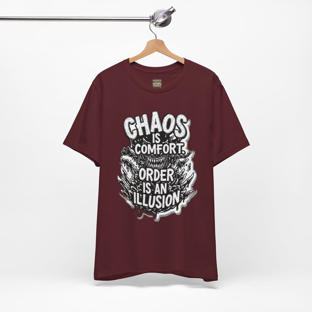 DIY apparel | Chaos Is Comfort Tee — Graphic Quote T-Shirt